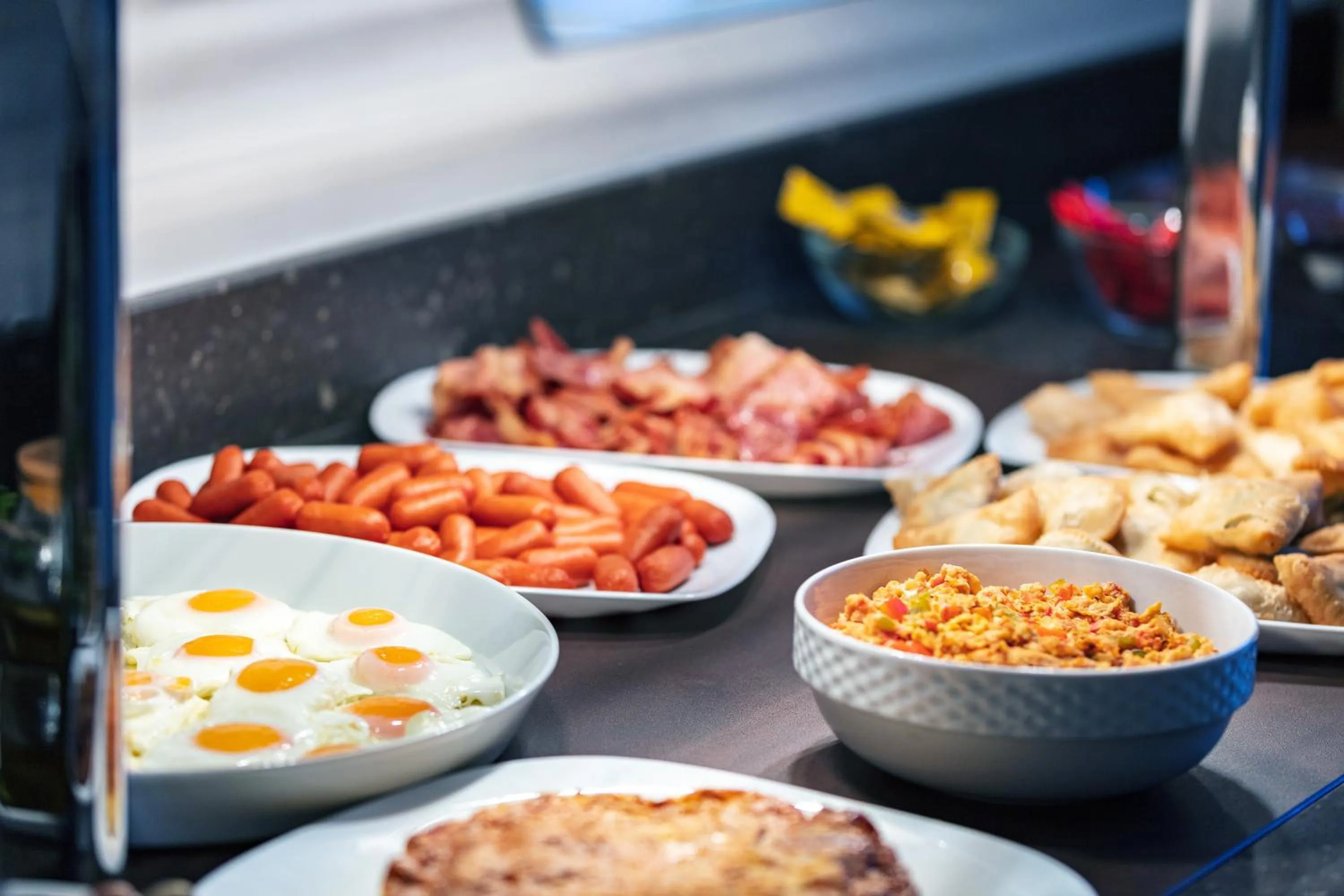 Buffet breakfast in Domenica Apartments