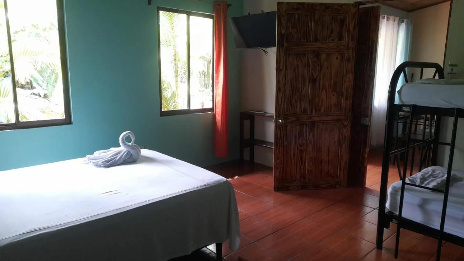 Bed in Cabañas Río Escondido en La Fortuna