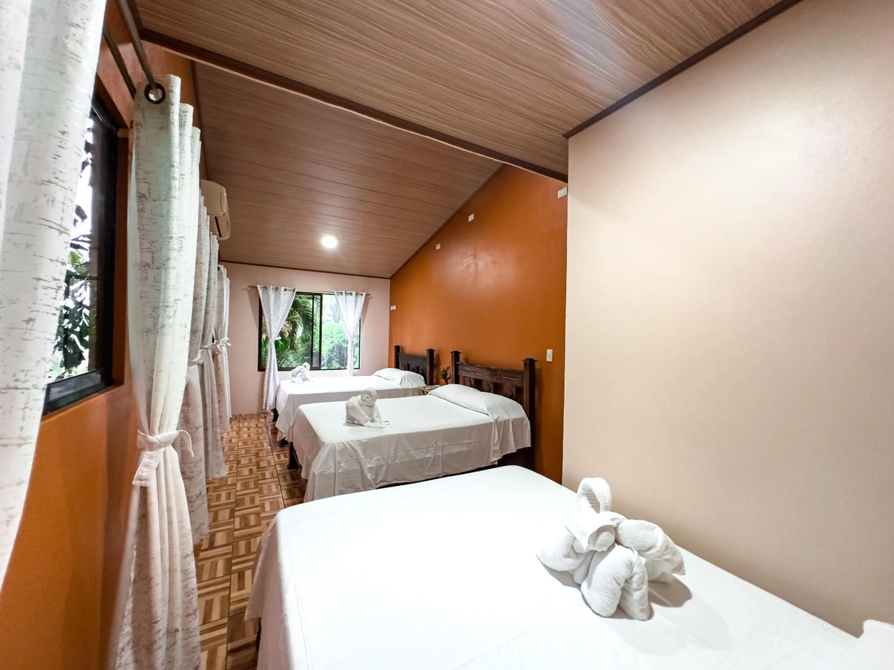 Bed in Cabañas Río Escondido en La Fortuna