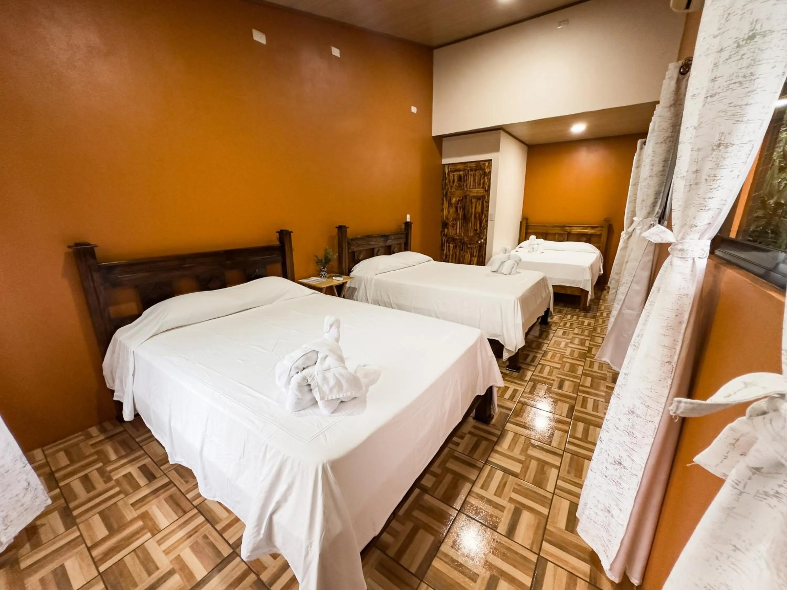 Bed in Cabañas Río Escondido en La Fortuna