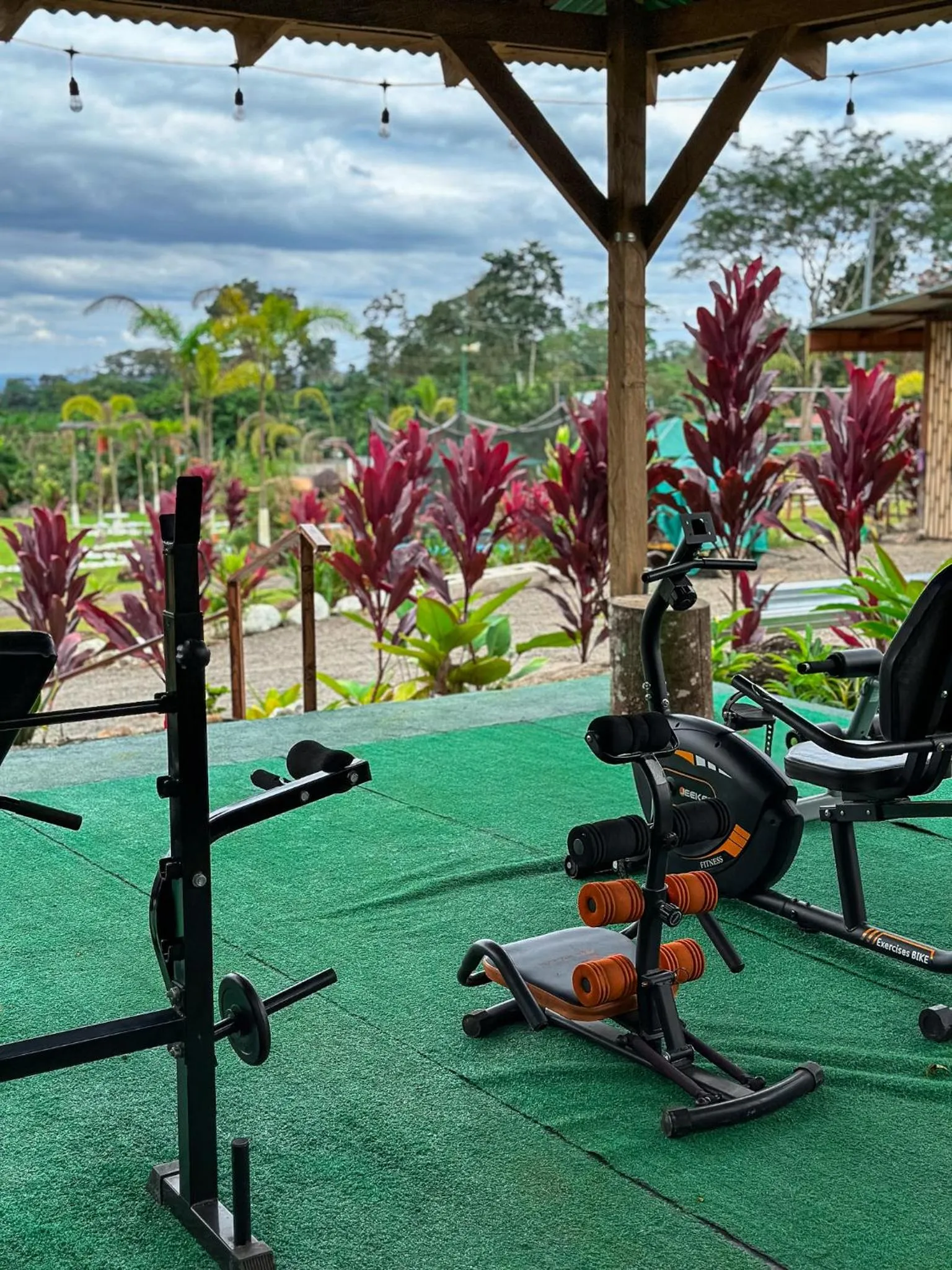Fitness centre/facilities in Cabañas Río Escondido en La Fortuna