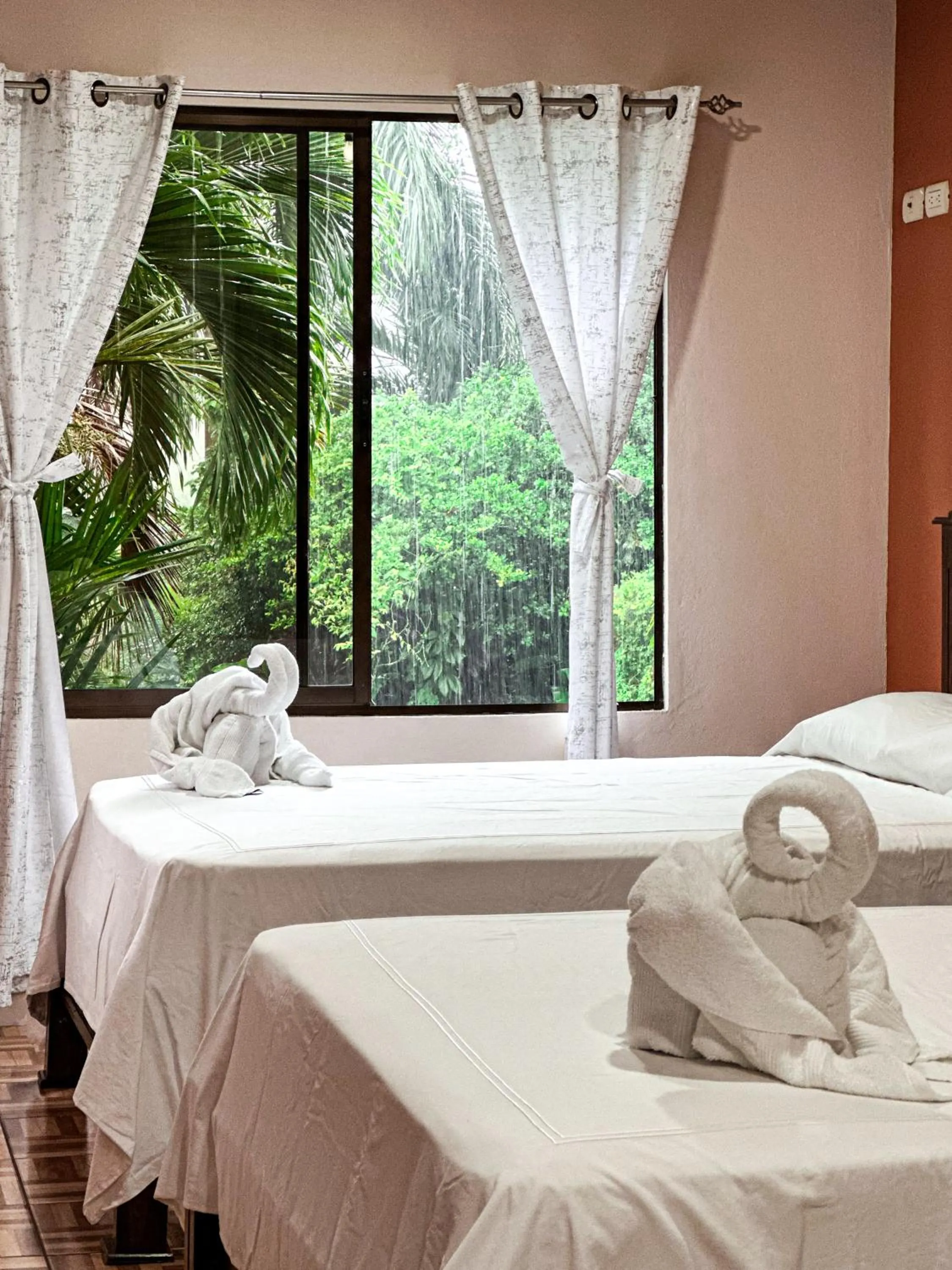 Bed in Cabañas Río Escondido en La Fortuna