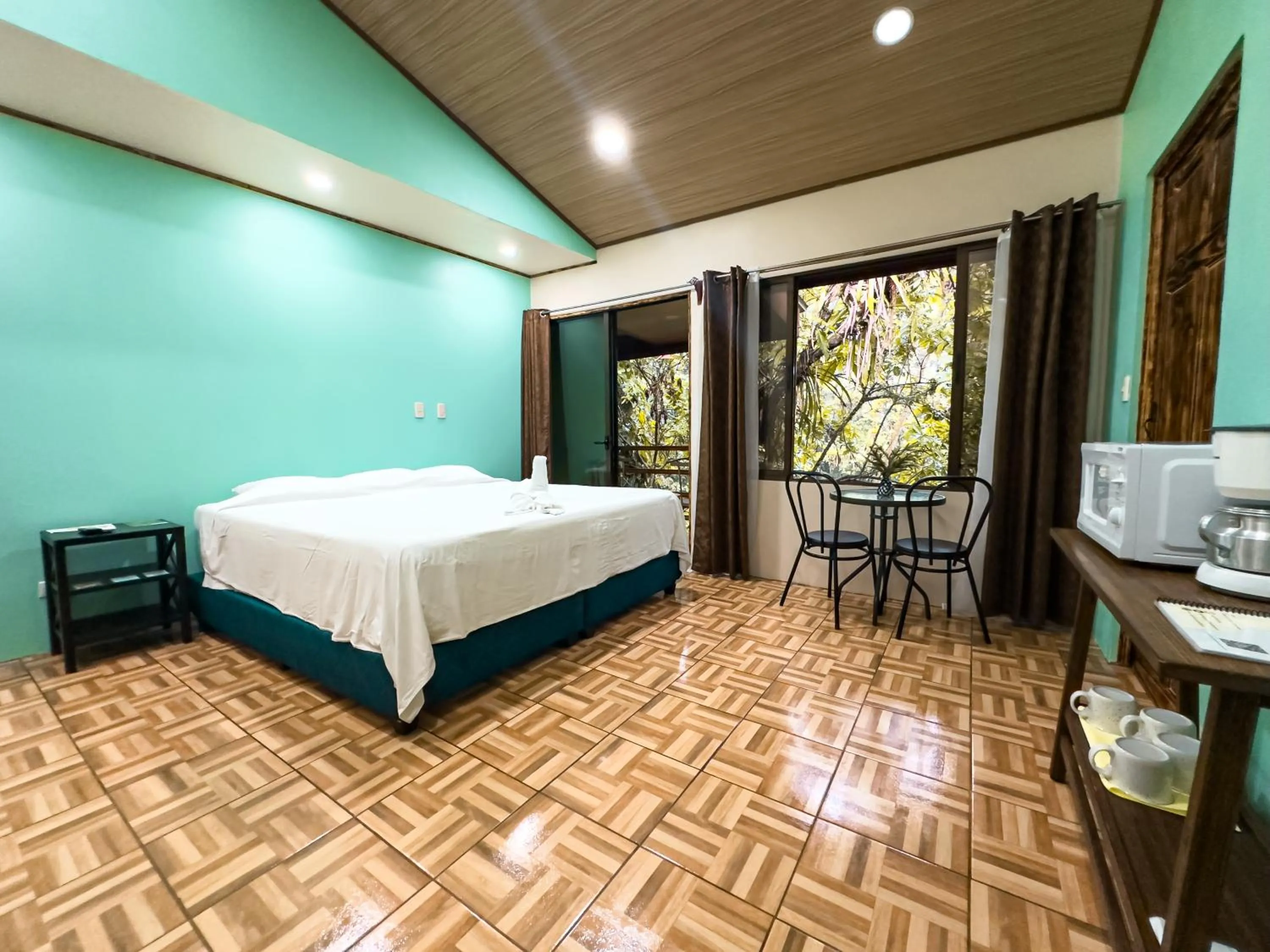 Bed in Cabañas Río Escondido en La Fortuna