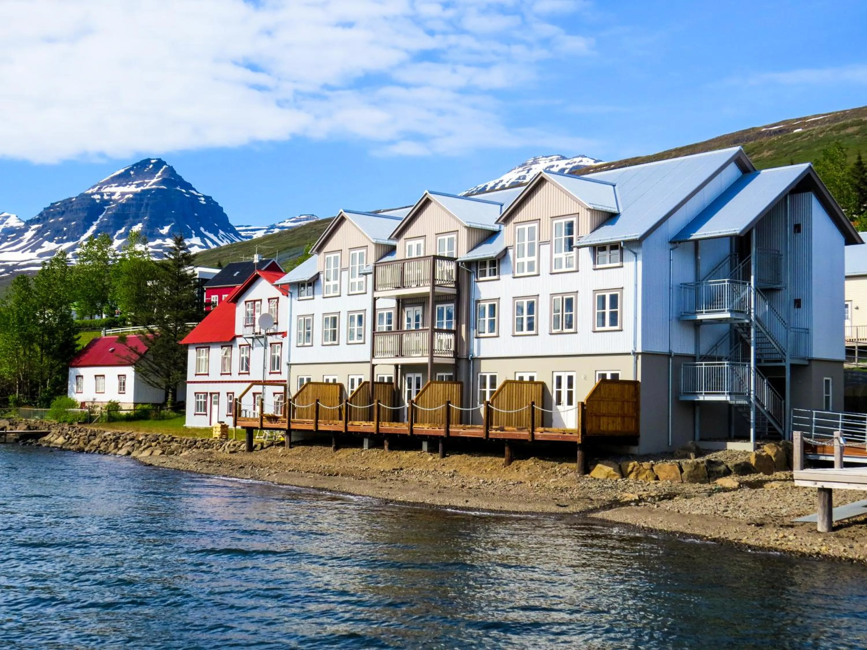 Property building in Fosshotel Eastfjords