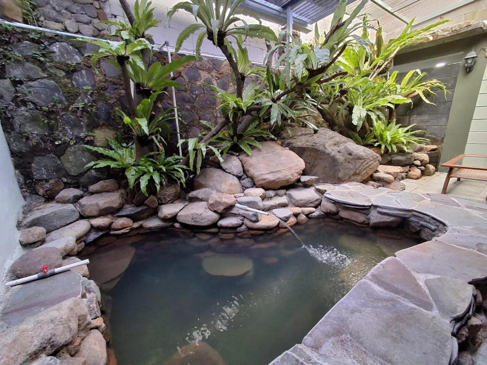 Swimming pool in Tirta Arsanta Hot Springs & Villa