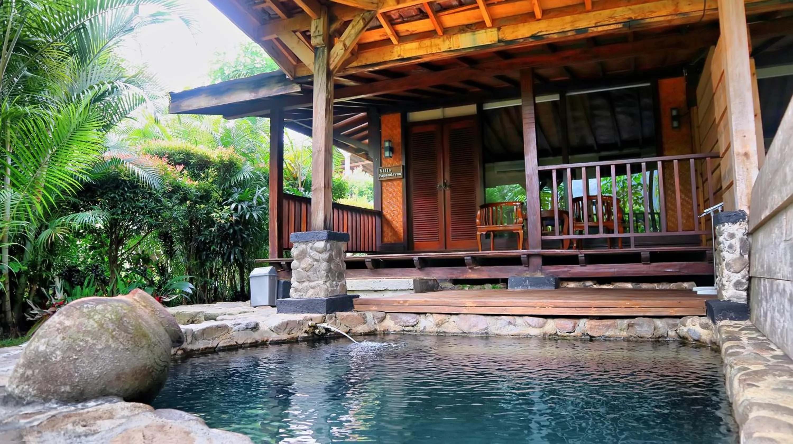 Property building in Tirta Arsanta Hot Springs & Villa