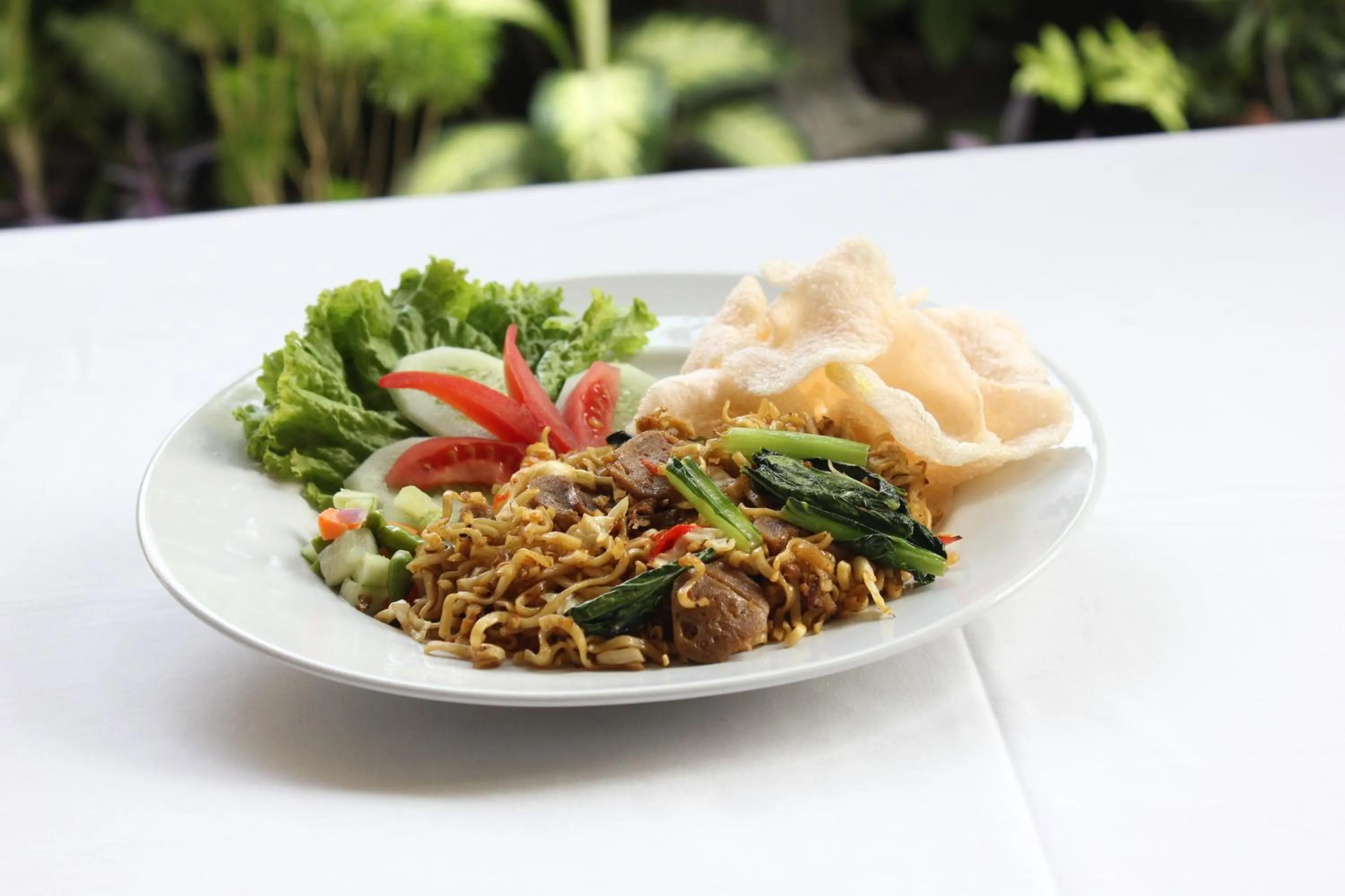 Breakfast in Tirta Arsanta Hot Springs & Villa