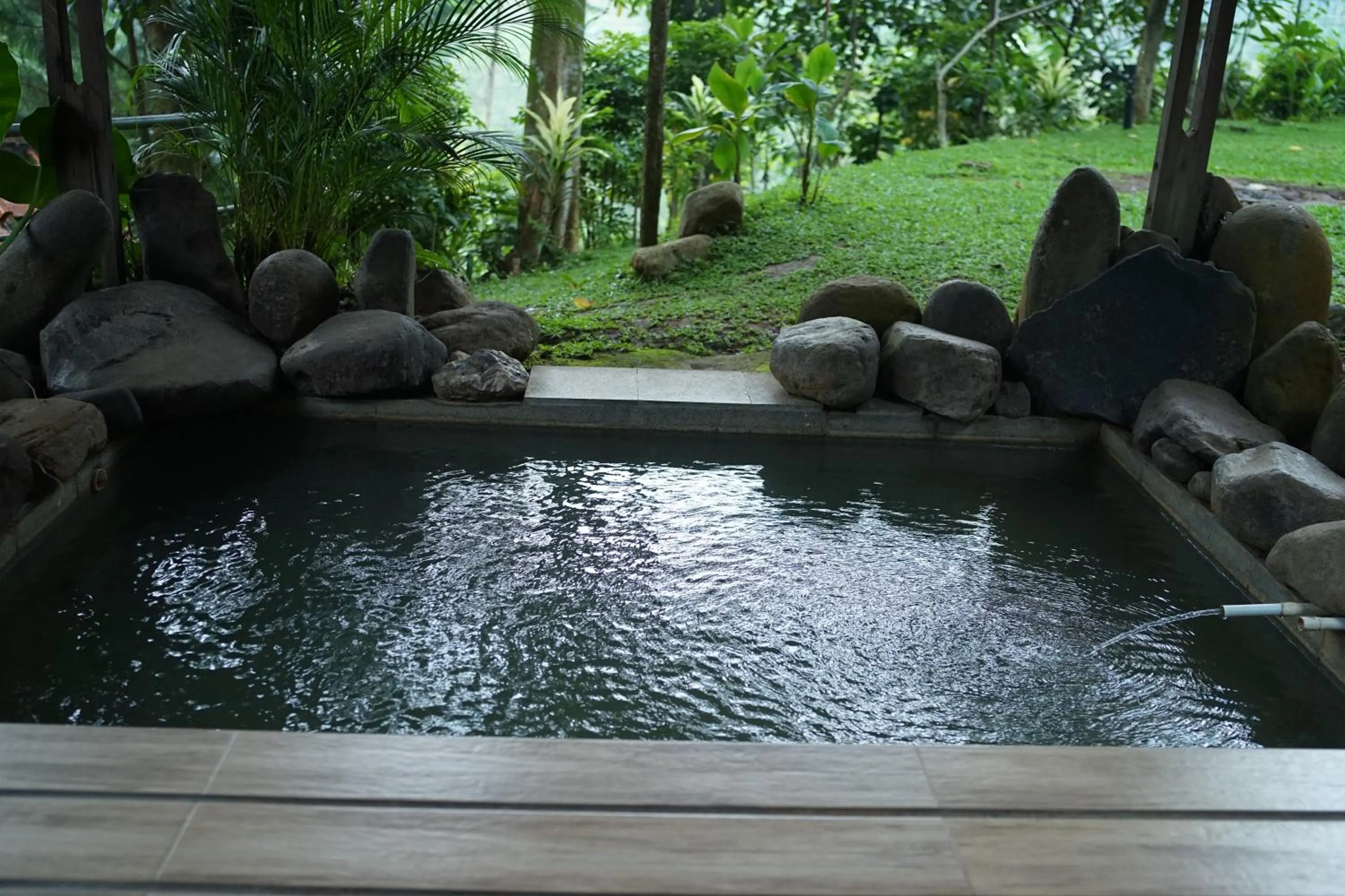 Swimming pool in Tirta Arsanta Hot Springs & Villa