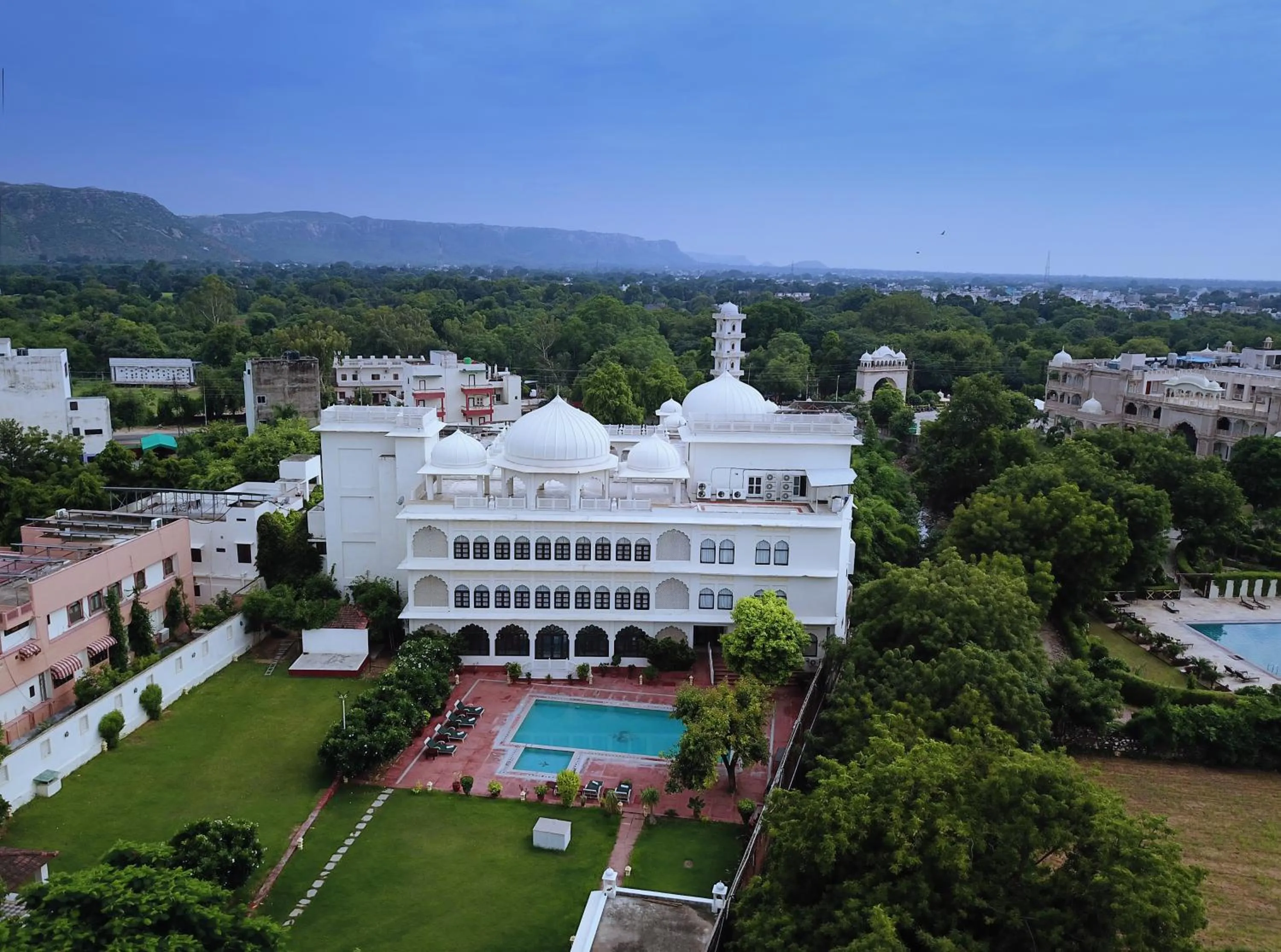 Bird's eye view in Anuraga Palace