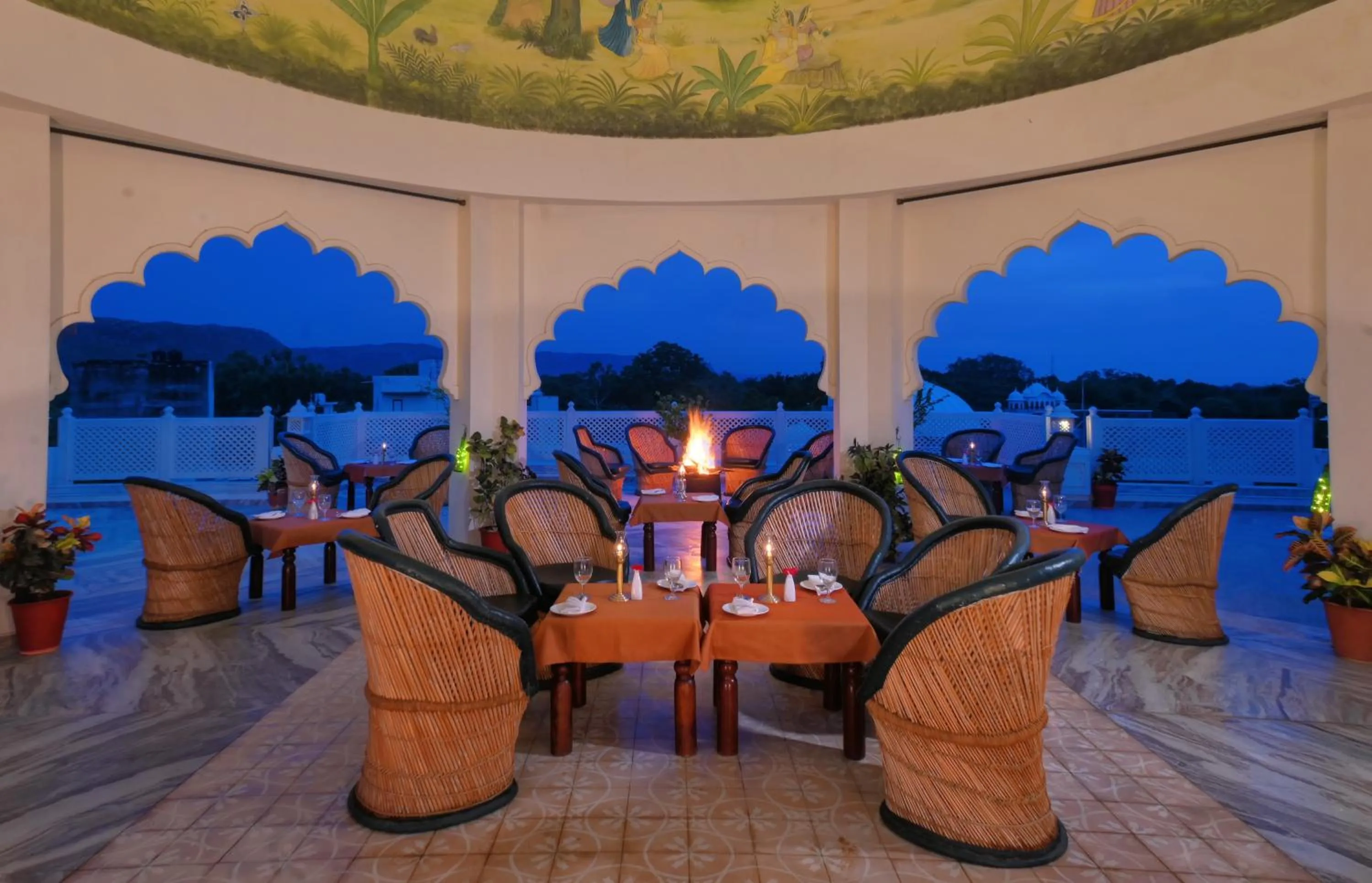 Balcony/Terrace in Anuraga Palace