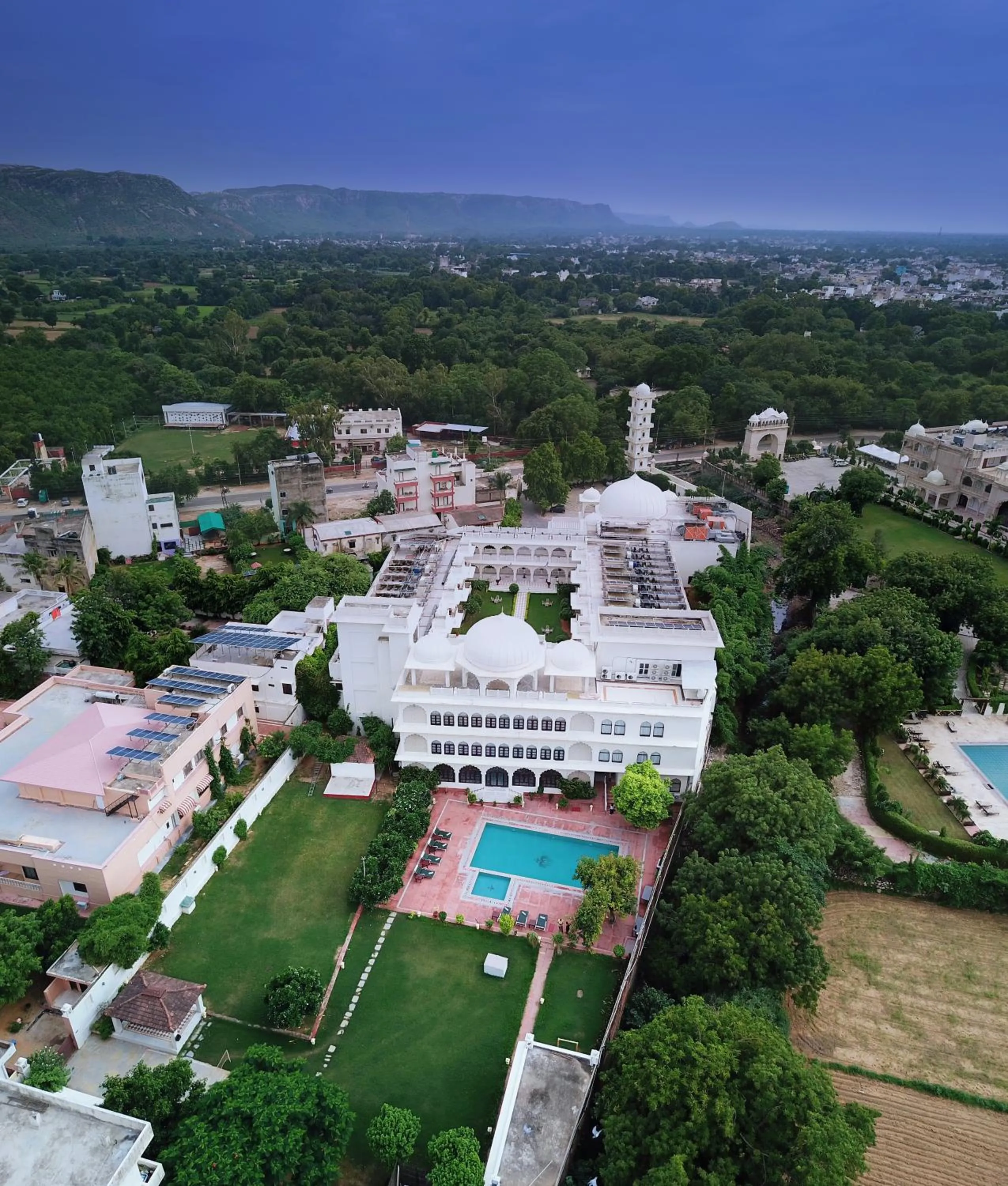 Bird's eye view in Anuraga Palace