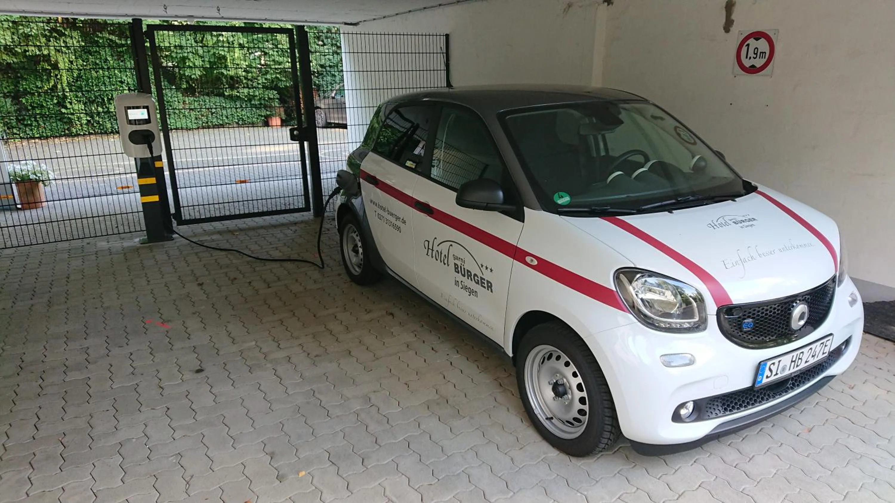 Patio in Hotel Bürger