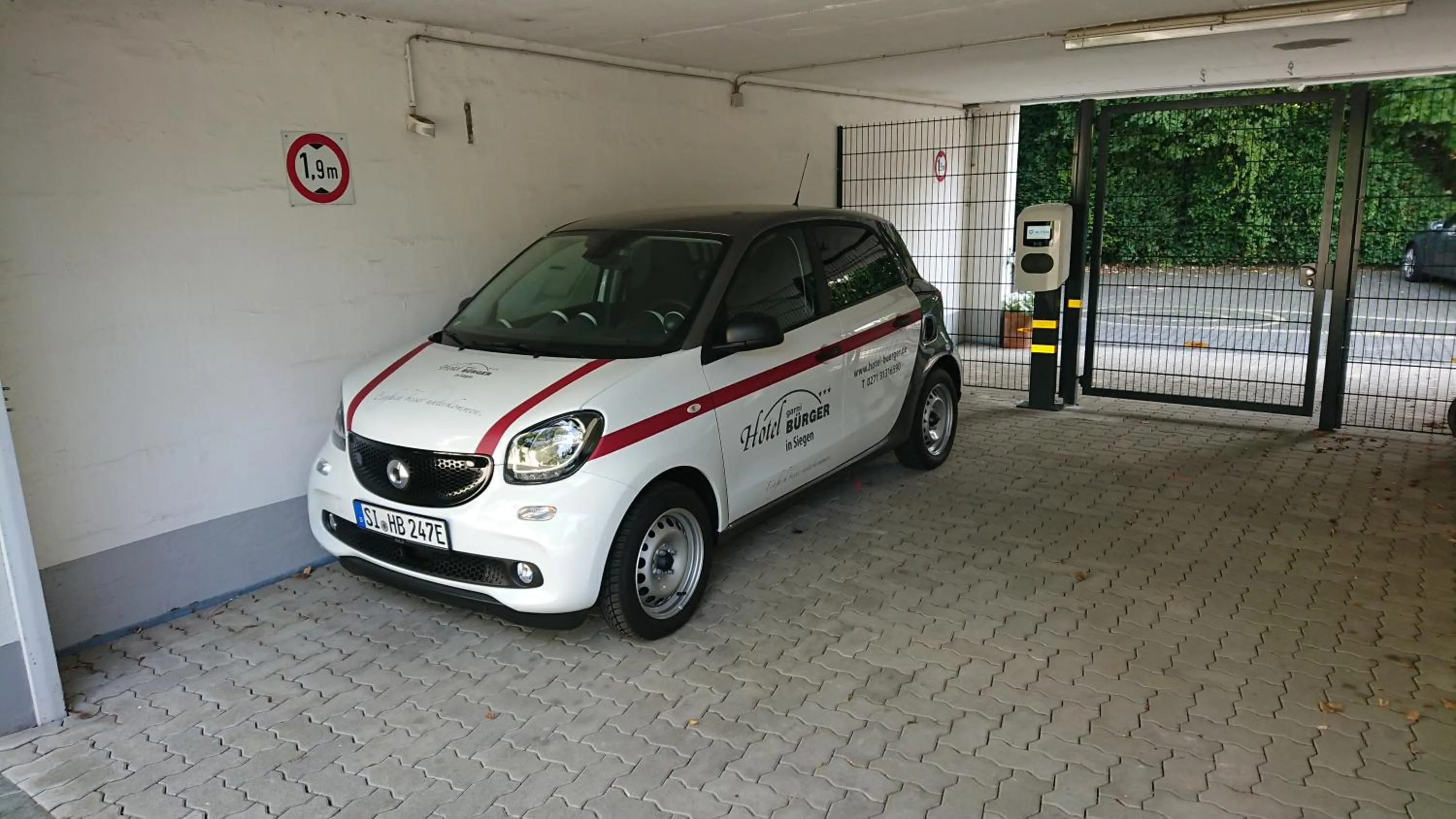 Decorative detail in Hotel Bürger