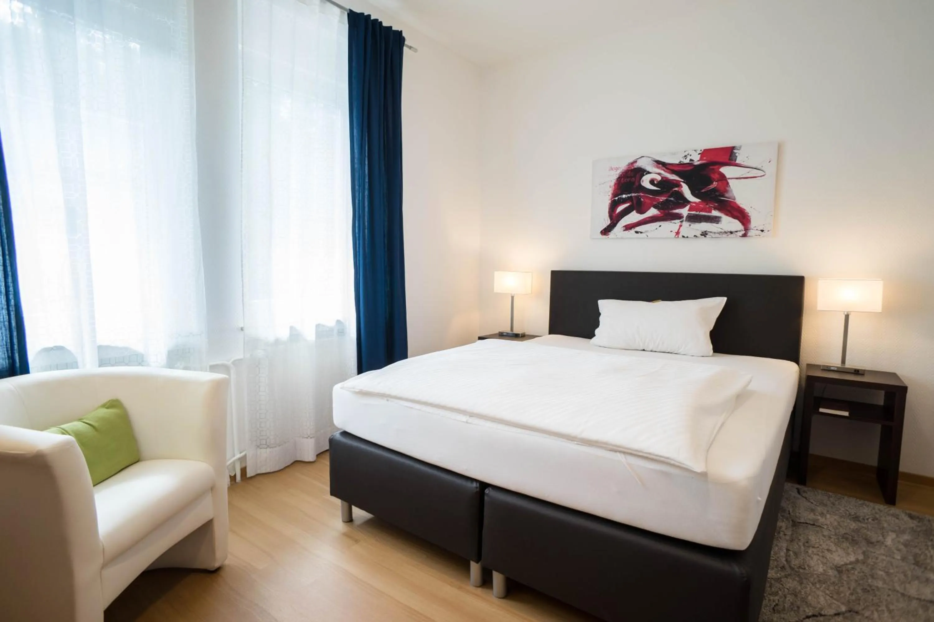 Photo of the whole room, Bed in Hotel Bürger