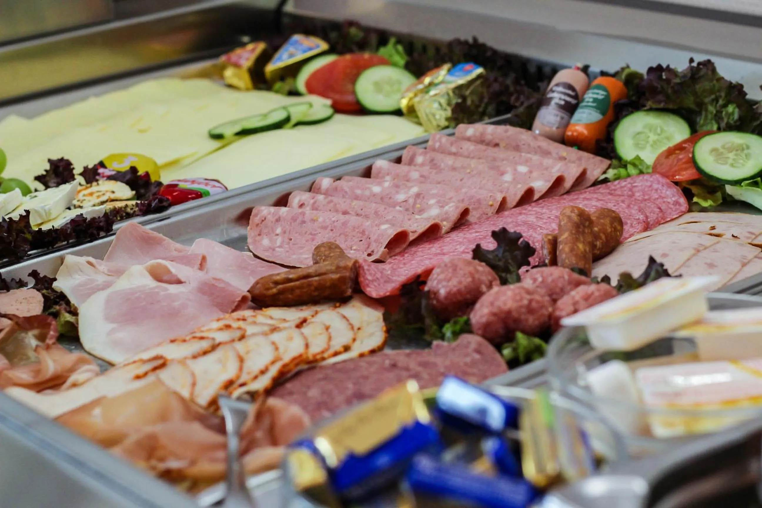 Buffet breakfast in Hotel Bürger