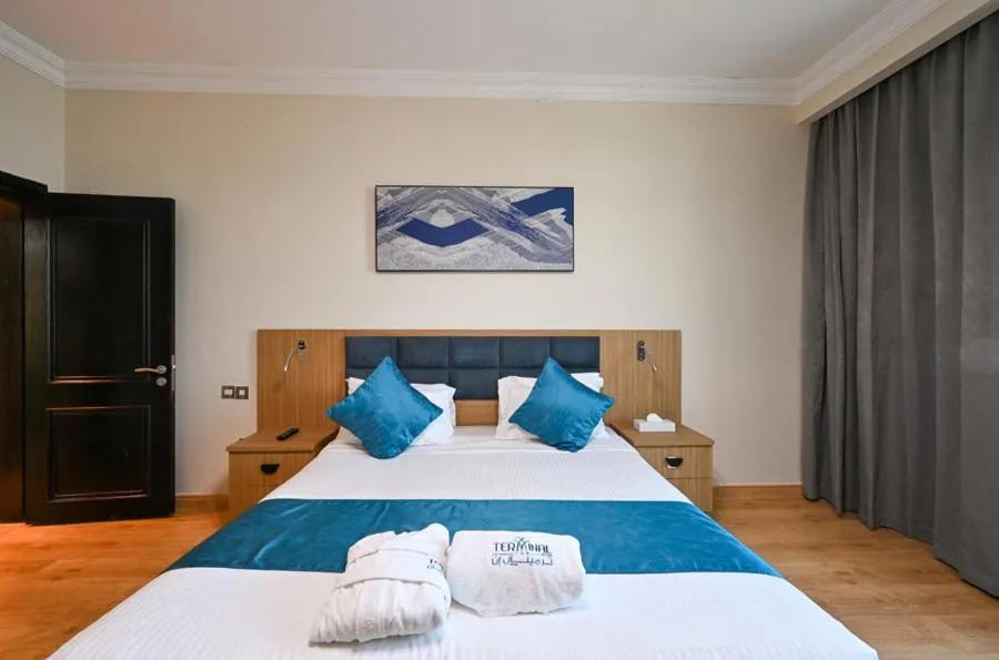 Bed in Saray Musheireb Hotel Suites and Apartment