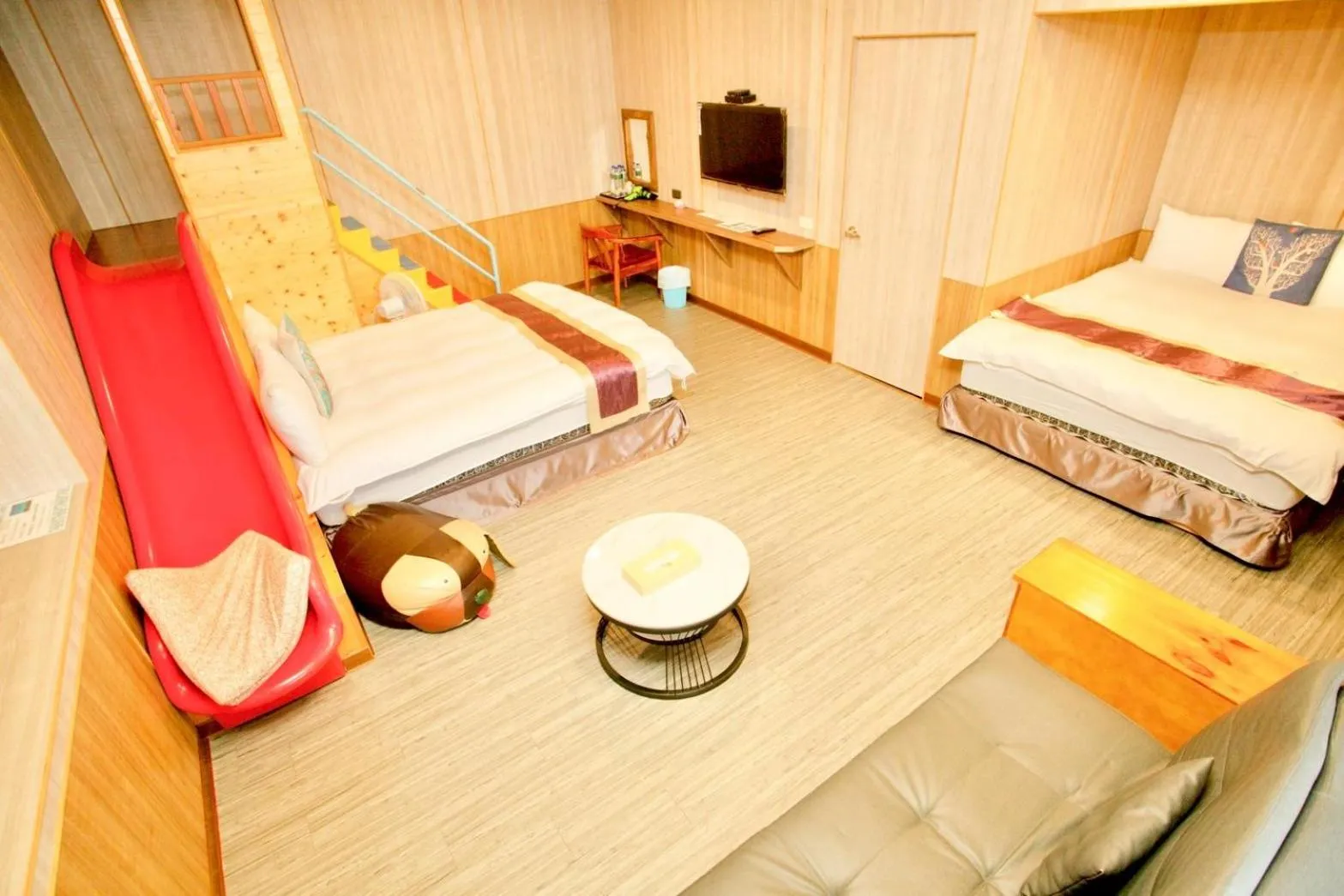 Photo of the whole room, Bed in Julie's Garden, Cingjing - Fon Chin Homestay