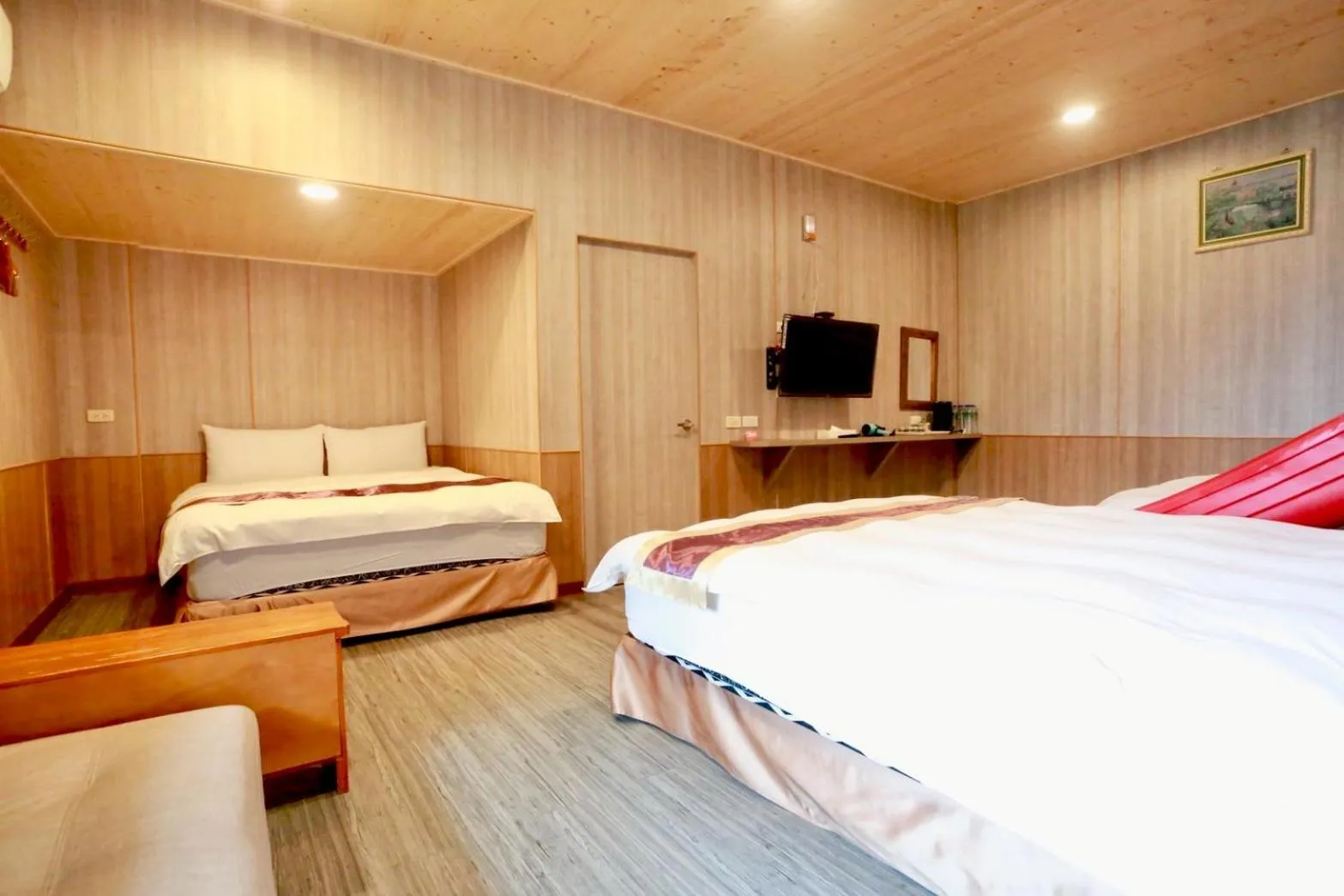 Photo of the whole room, Bed in Julie's Garden, Cingjing - Fon Chin Homestay