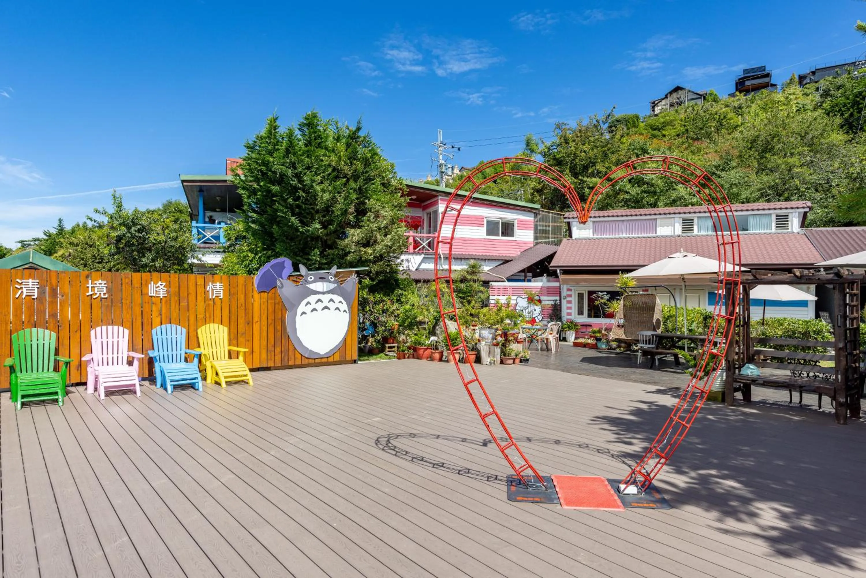 Property building in Julie's Garden, Cingjing - Fon Chin Homestay