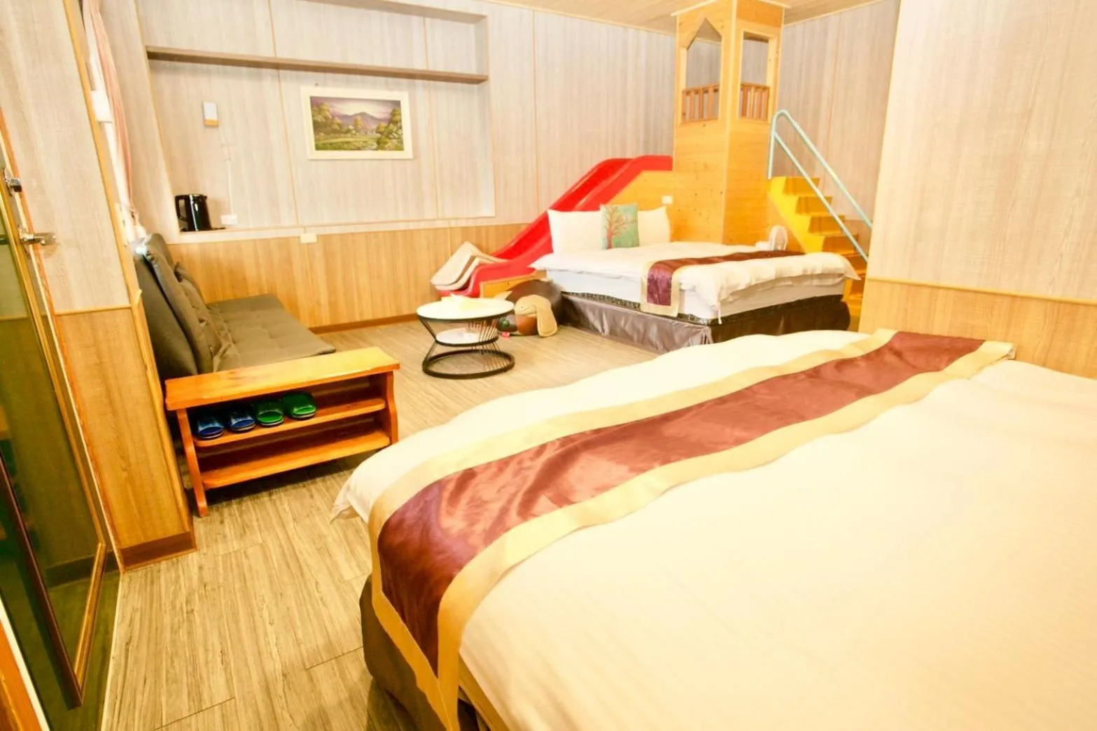 Photo of the whole room, Bed in Julie's Garden, Cingjing - Fon Chin Homestay