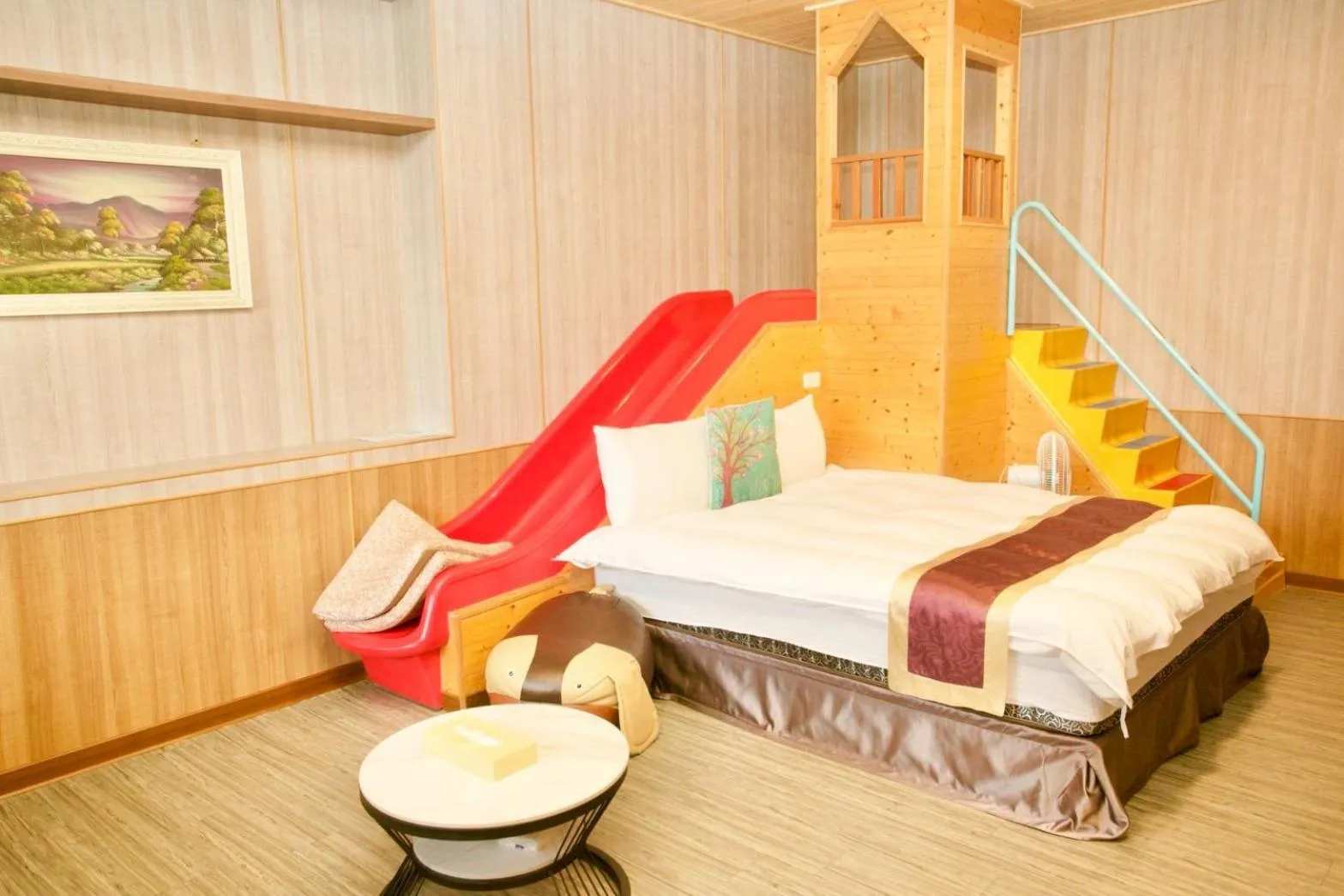 Photo of the whole room, Bed in Julie's Garden, Cingjing - Fon Chin Homestay