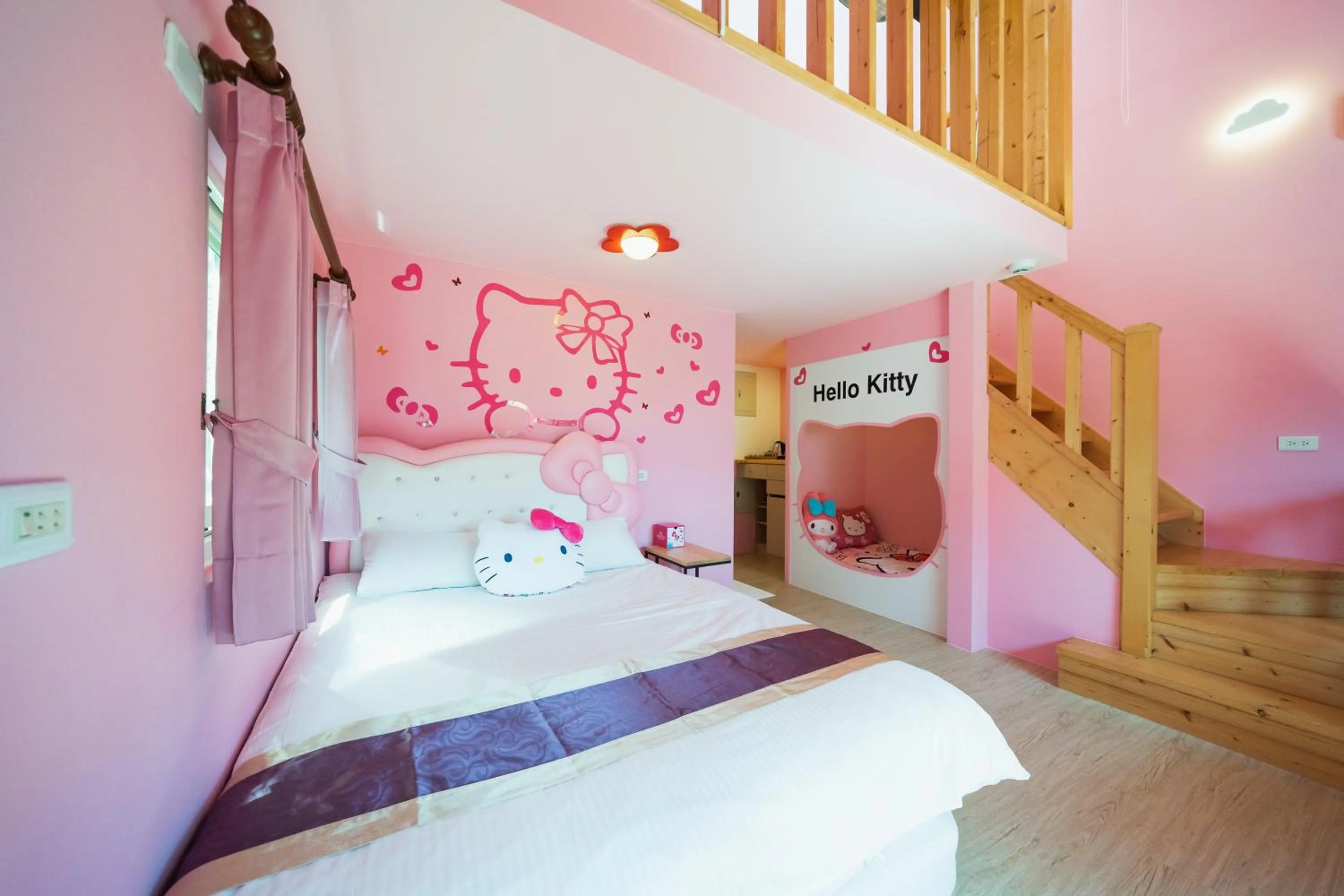 Bed in Julie's Garden, Cingjing - Fon Chin Homestay