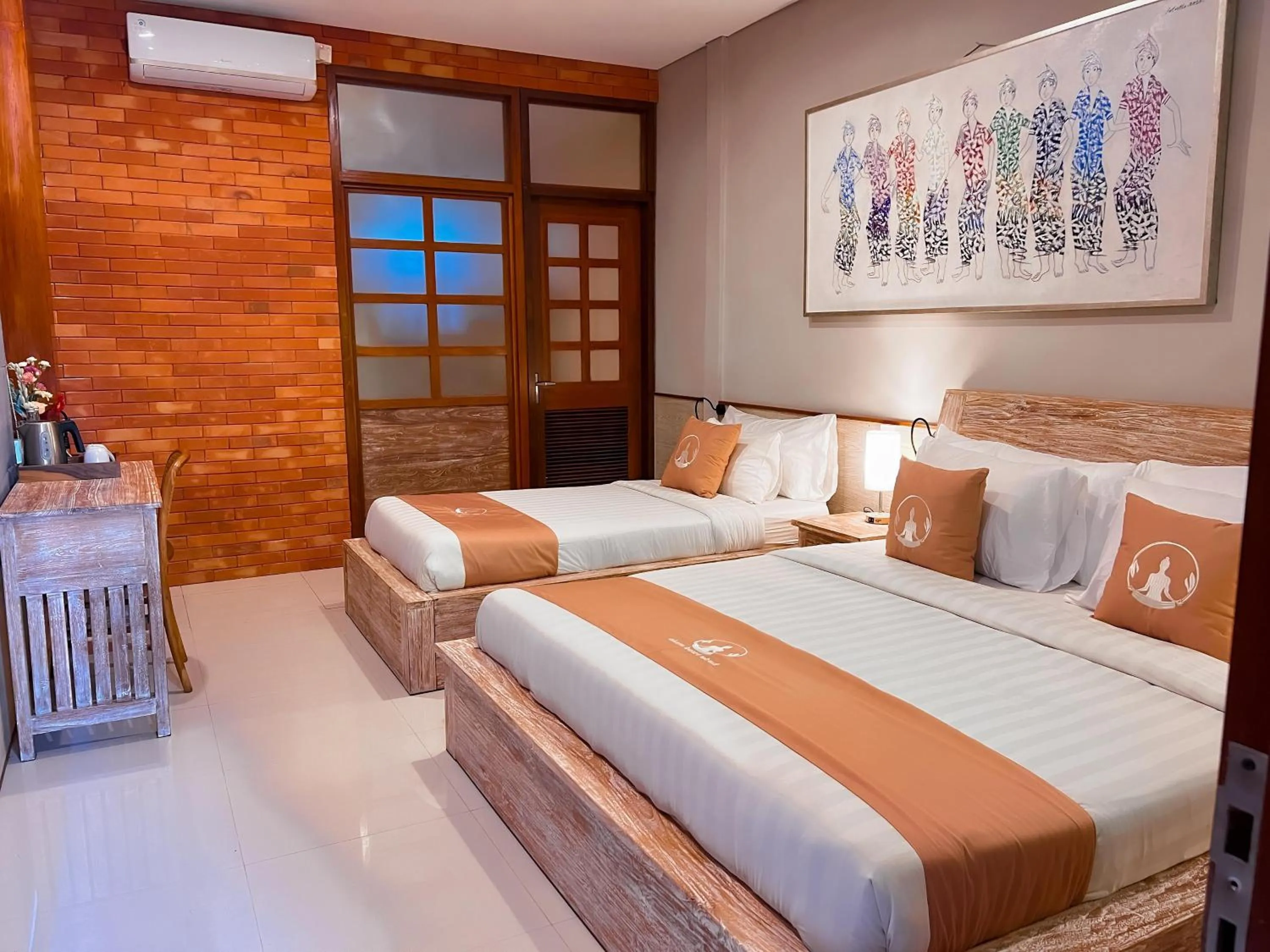 Bed in Alam Kawi Ubud Resort & Spa By Island Escape