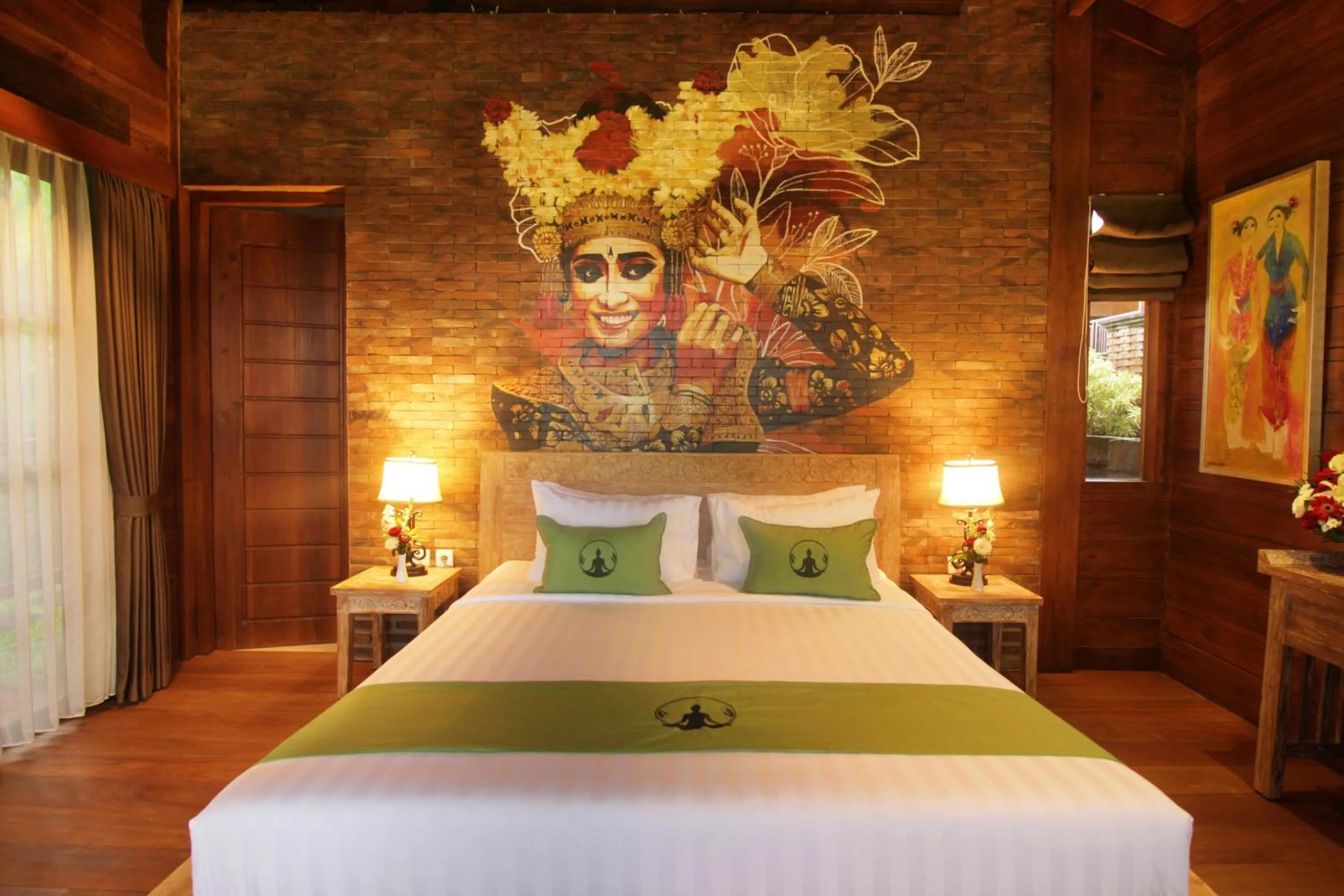 Bed in Alam Kawi Ubud Resort & Spa By Island Escape