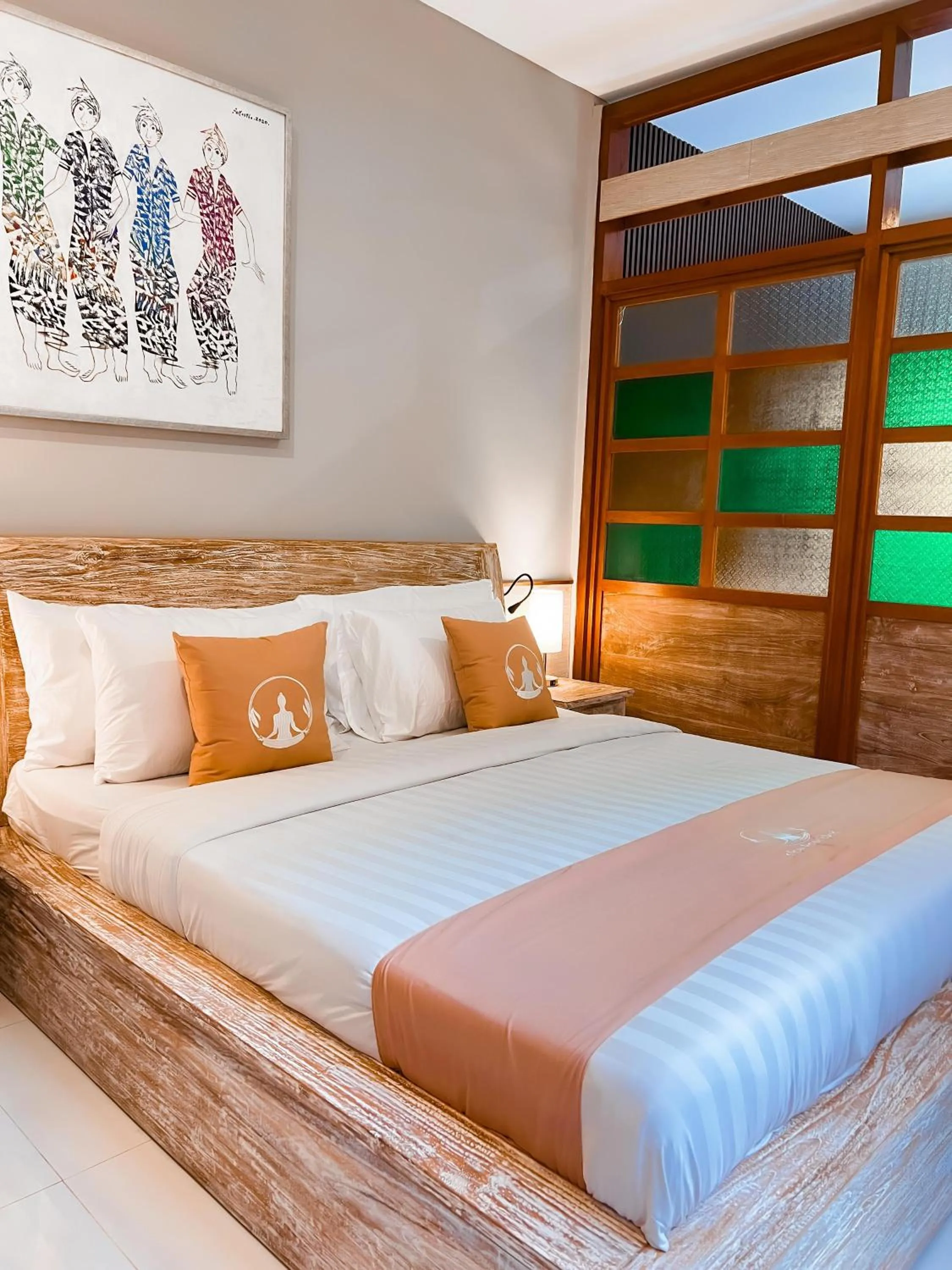 Bed in Alam Kawi Ubud Resort & Spa By Island Escape