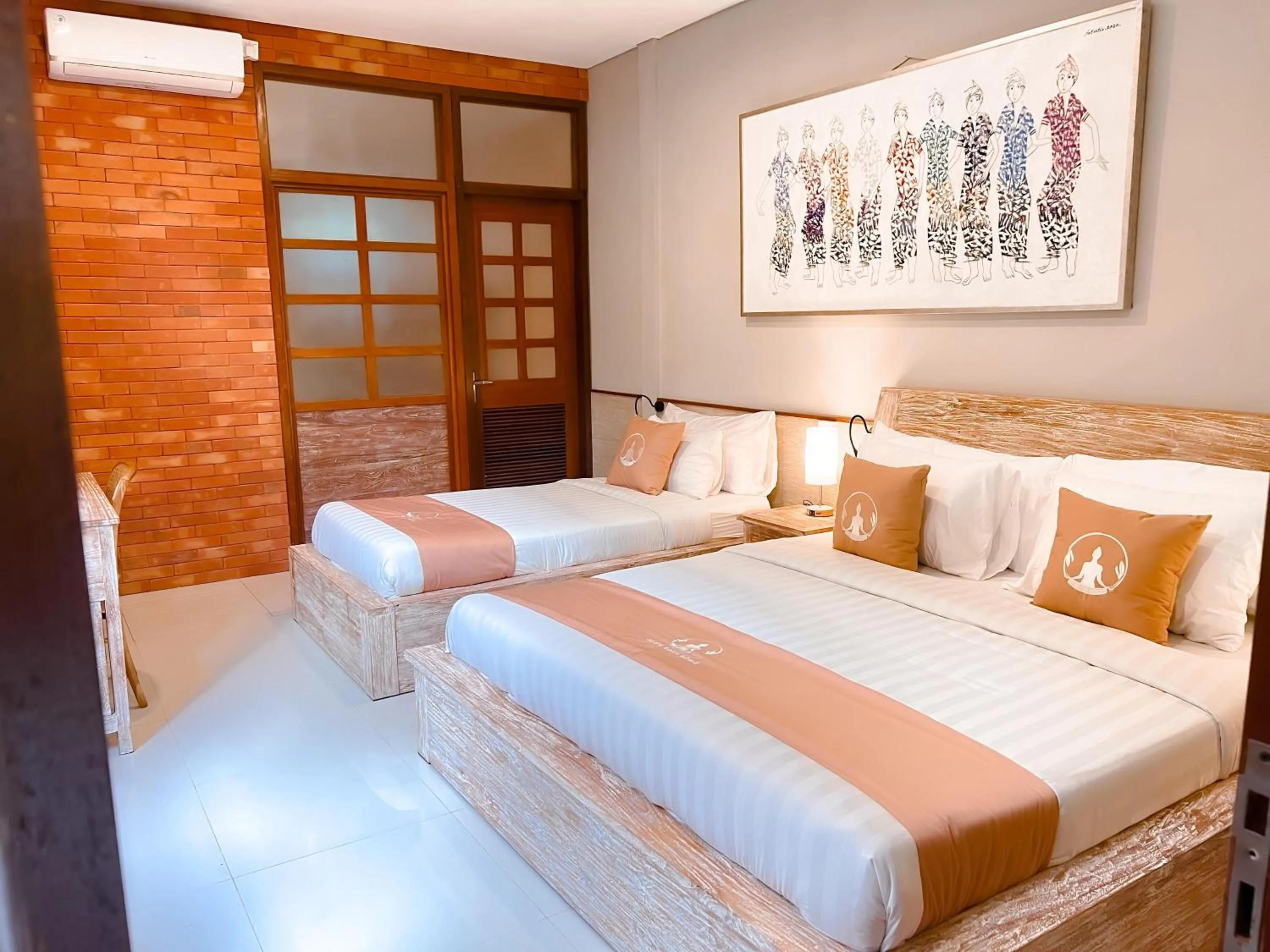 Bed in Alam Kawi Ubud Resort & Spa By Island Escape