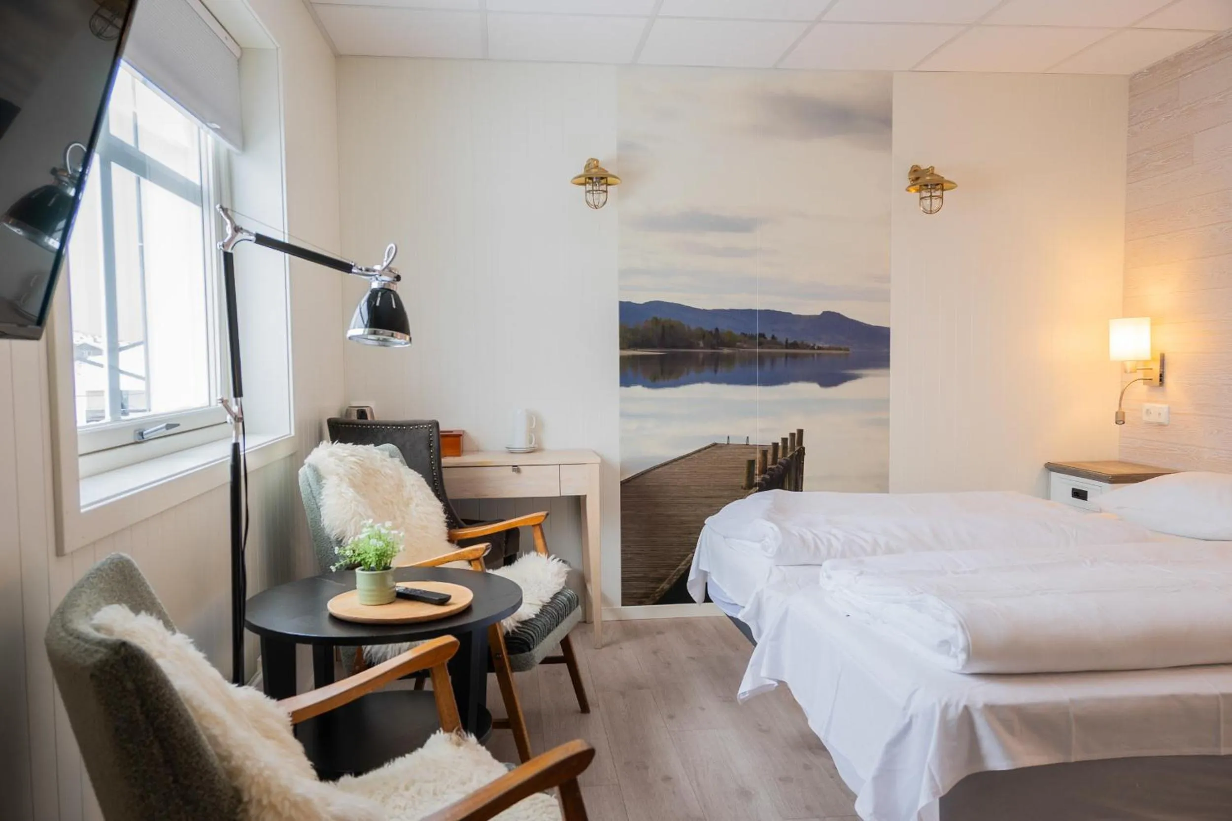 Bed in Mefjord Brygge