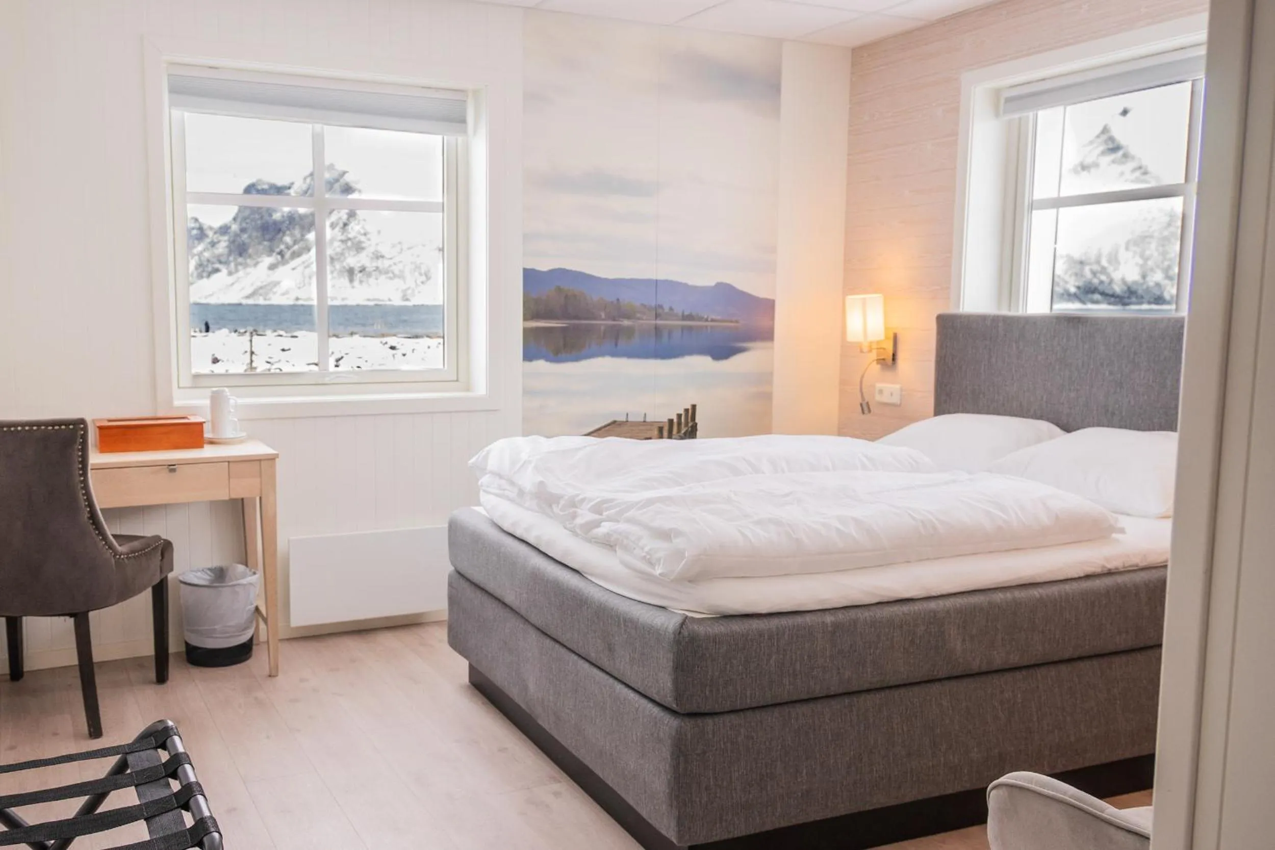 Bed in Mefjord Brygge