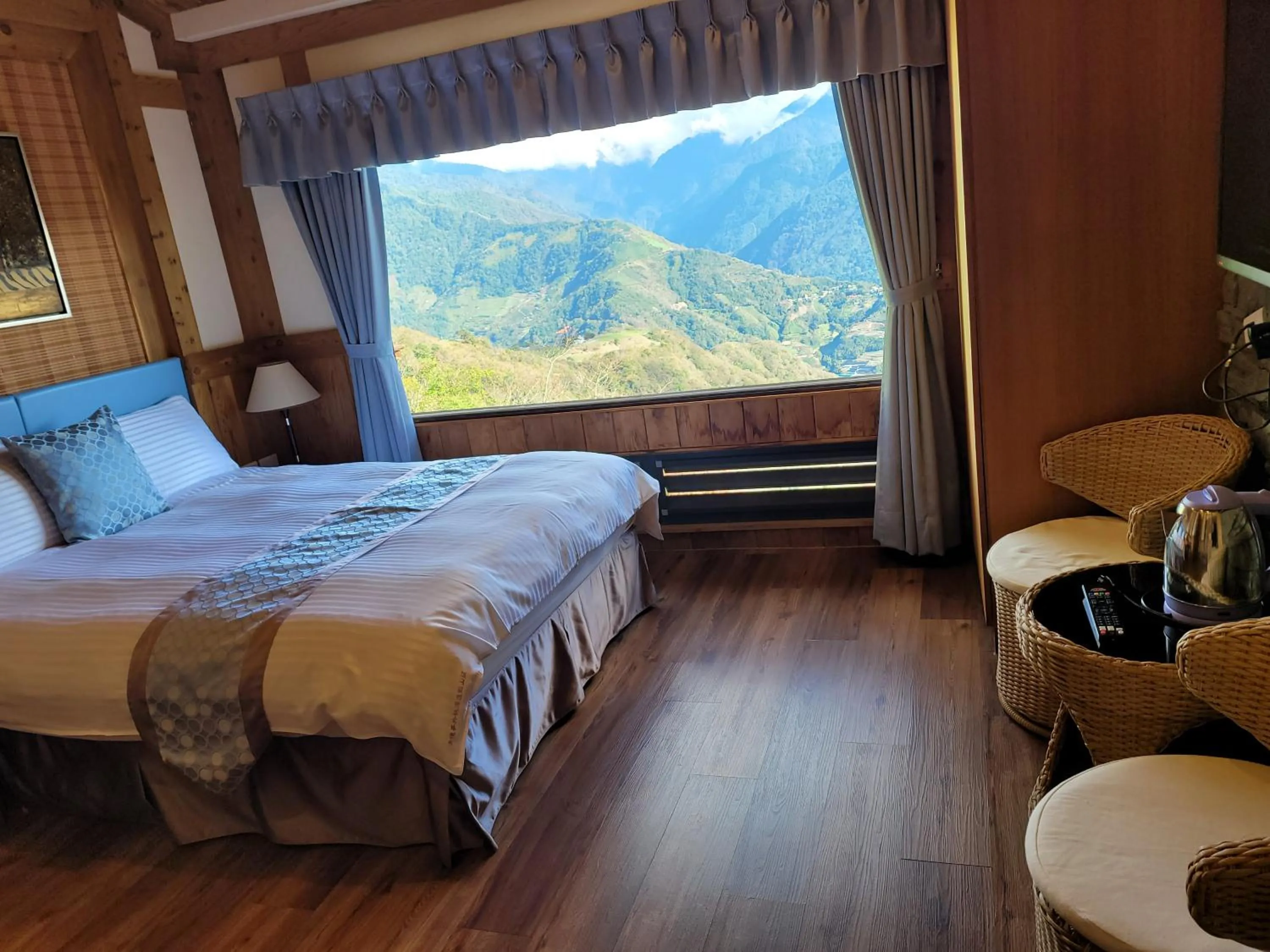 Mountain view, Bed in Shiyai Taoyuan