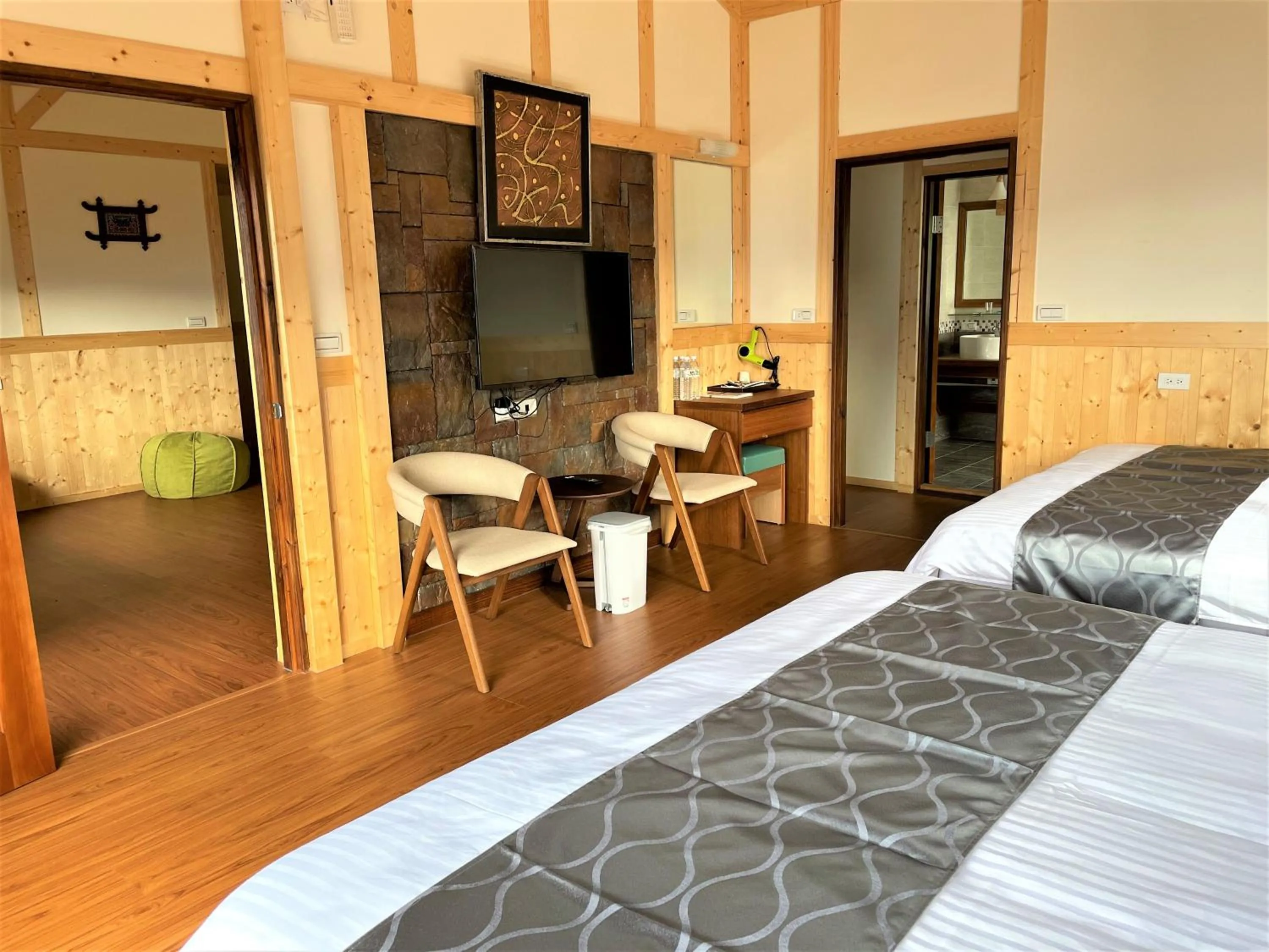 Bed in Shiyai Taoyuan