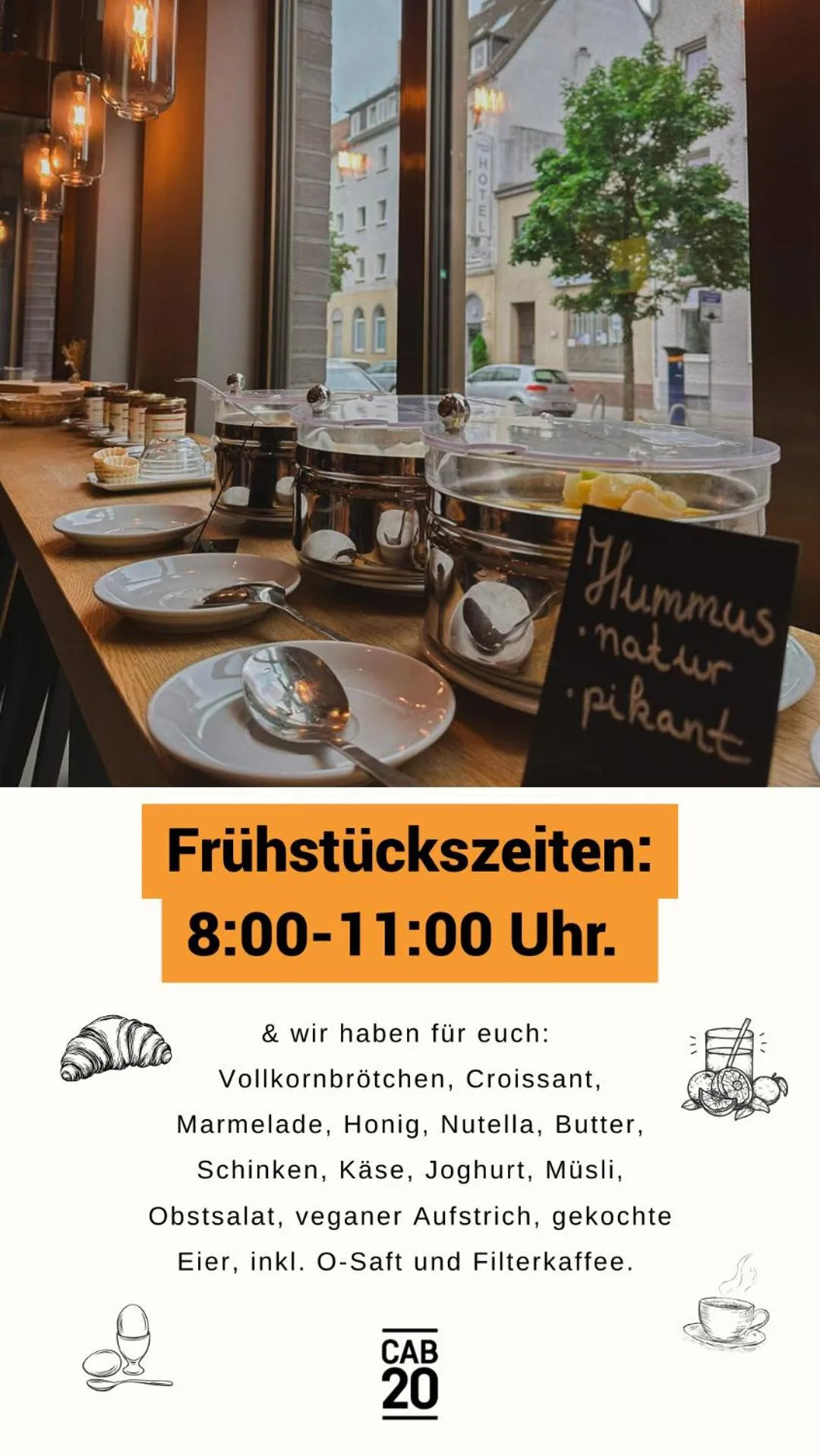 Text overlay in CAB20