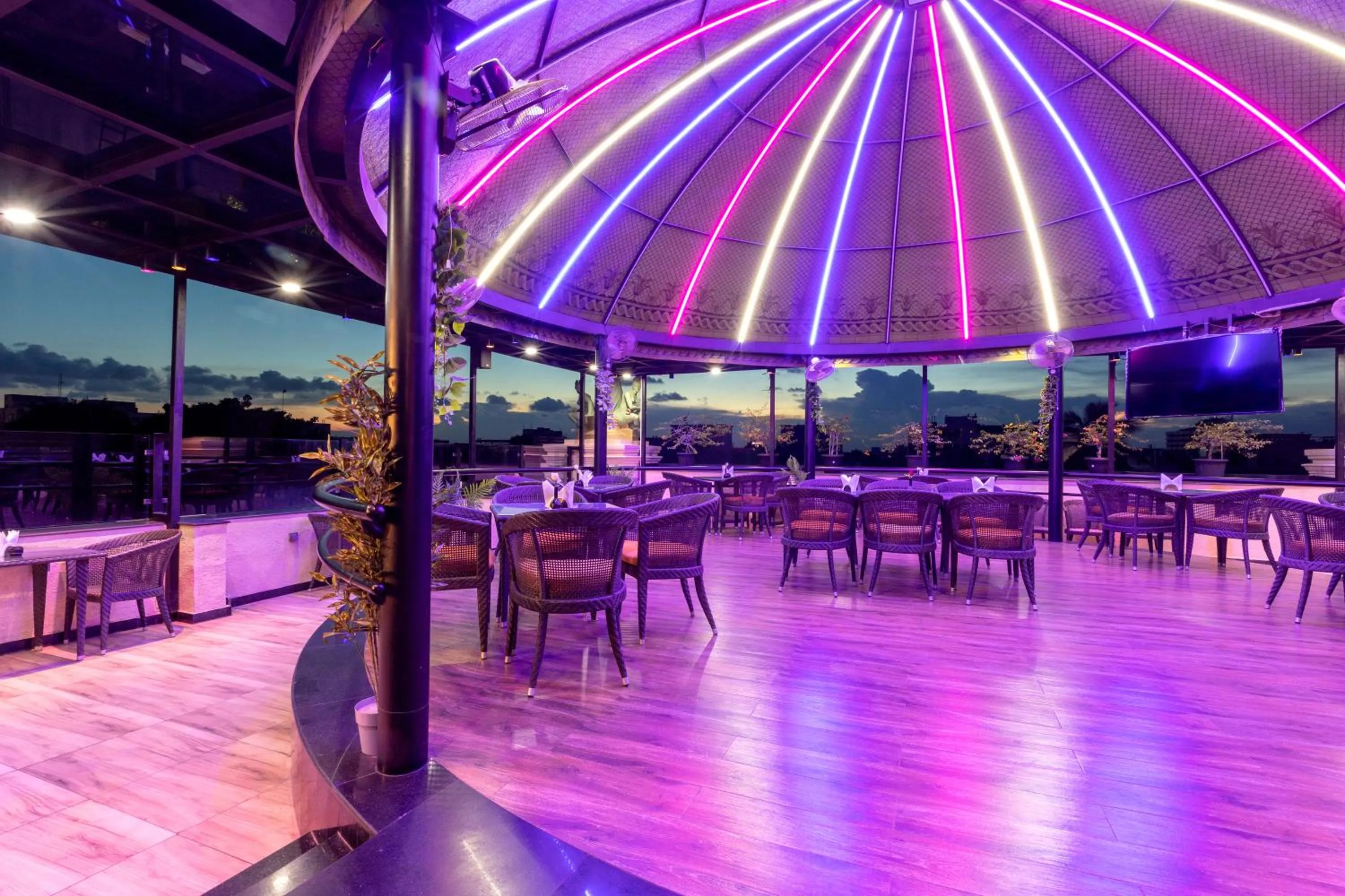 Lounge or bar in The Saibaba Hotel