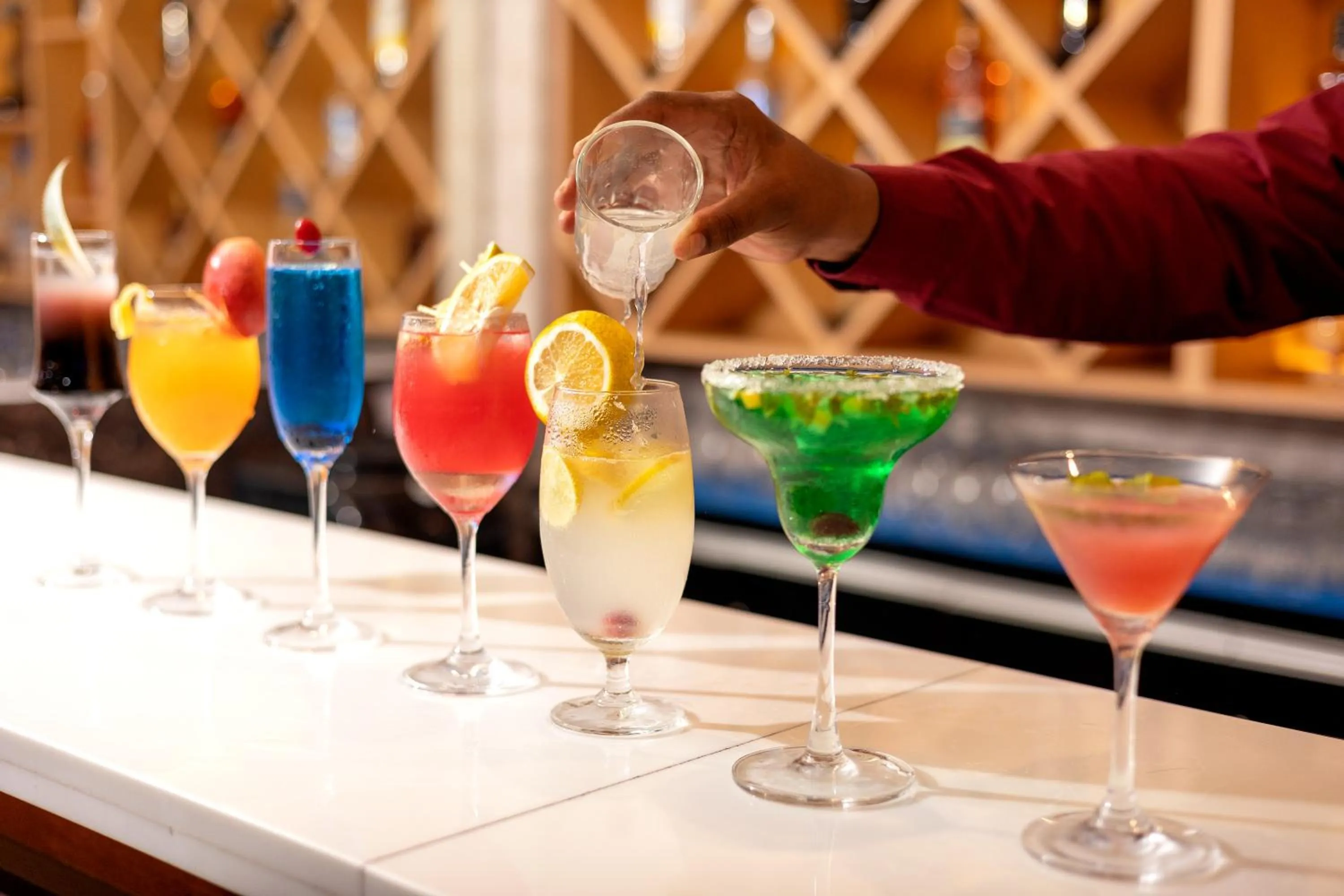 Lounge or bar in The Saibaba Hotel