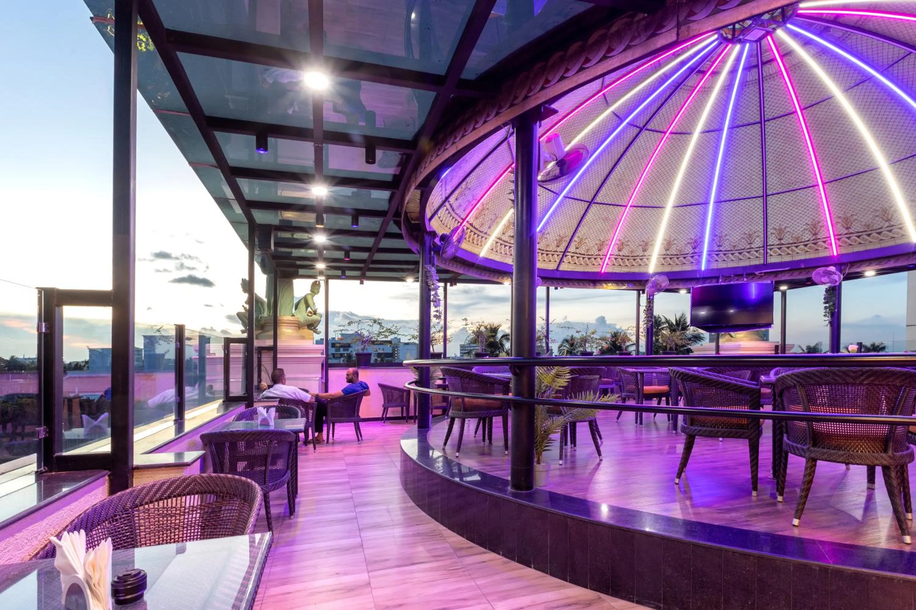 Lounge or bar in The Saibaba Hotel