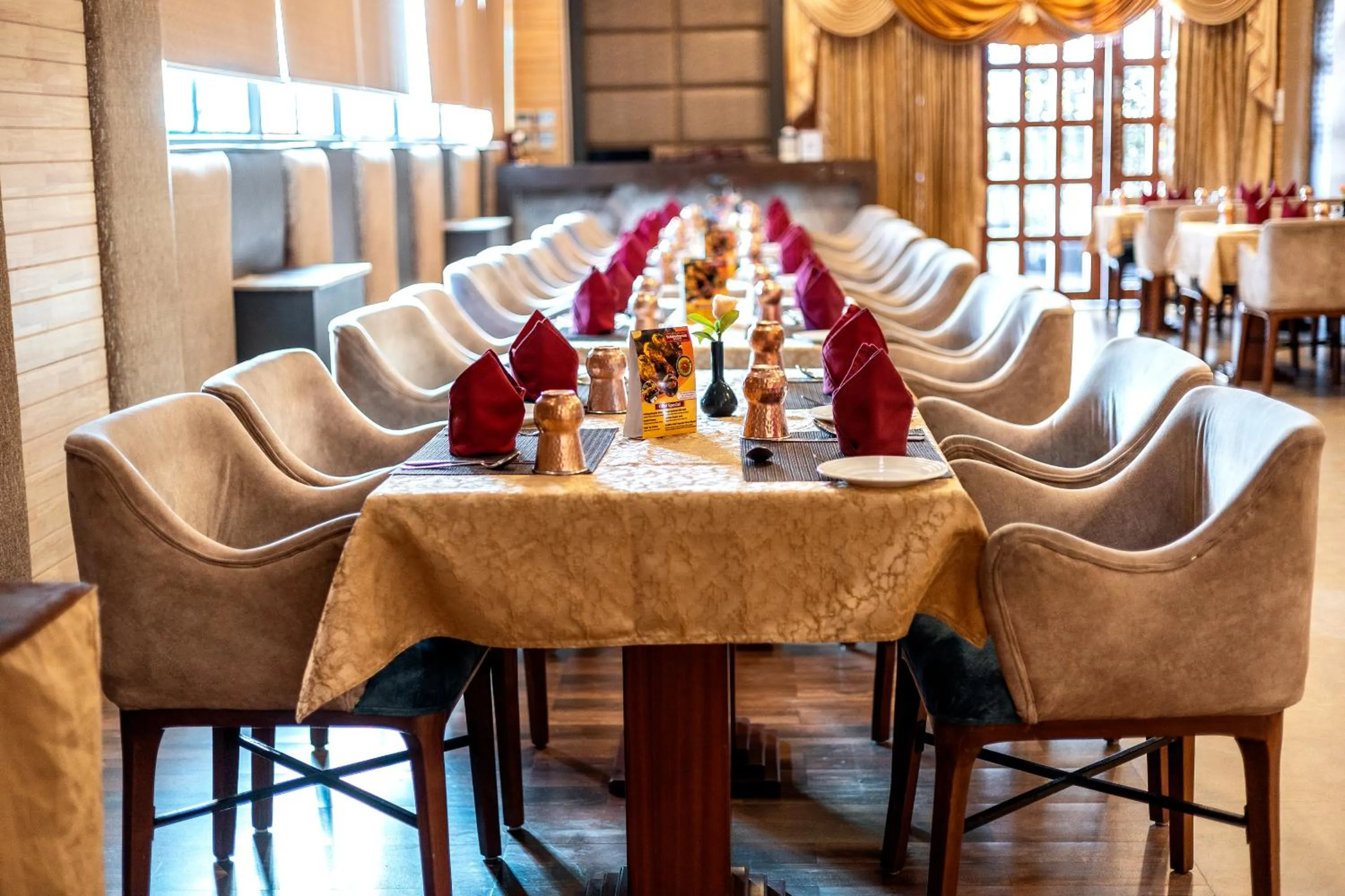 Restaurant/places to eat in The Saibaba Hotel