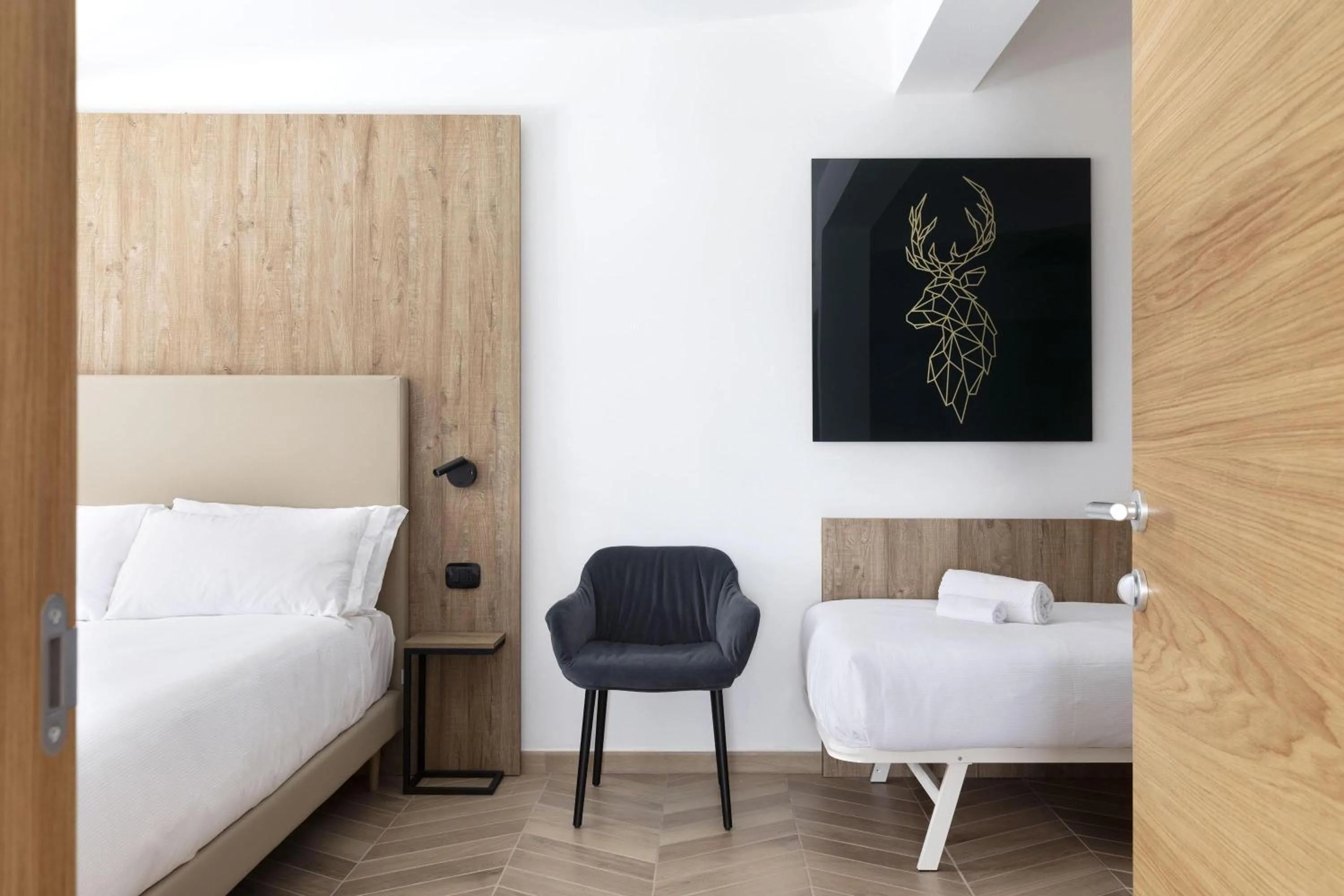 Photo of the whole room, Bed in B&B Hotel Passo Tre Croci Cortina