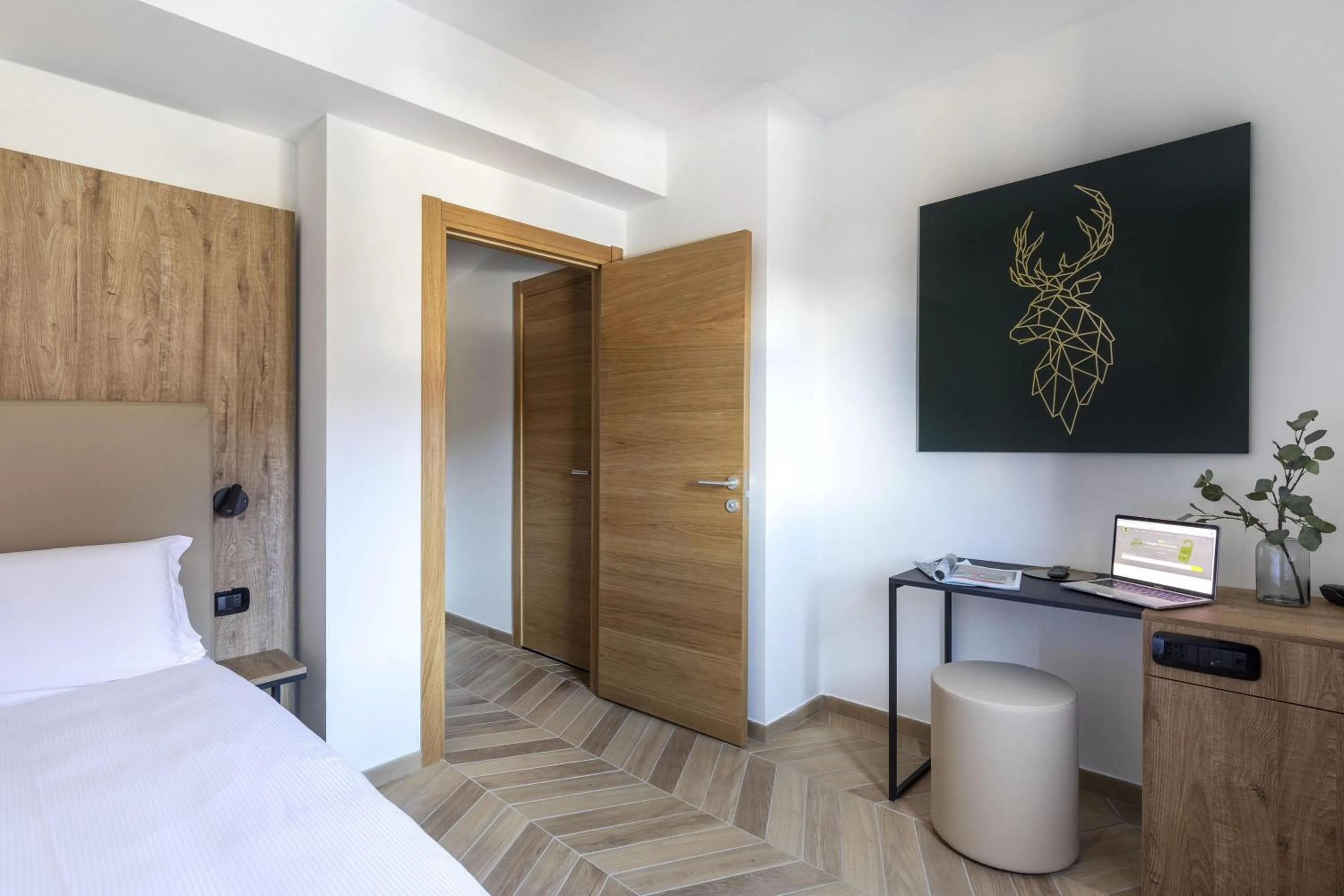 Photo of the whole room, Bed in B&B Hotel Passo Tre Croci Cortina