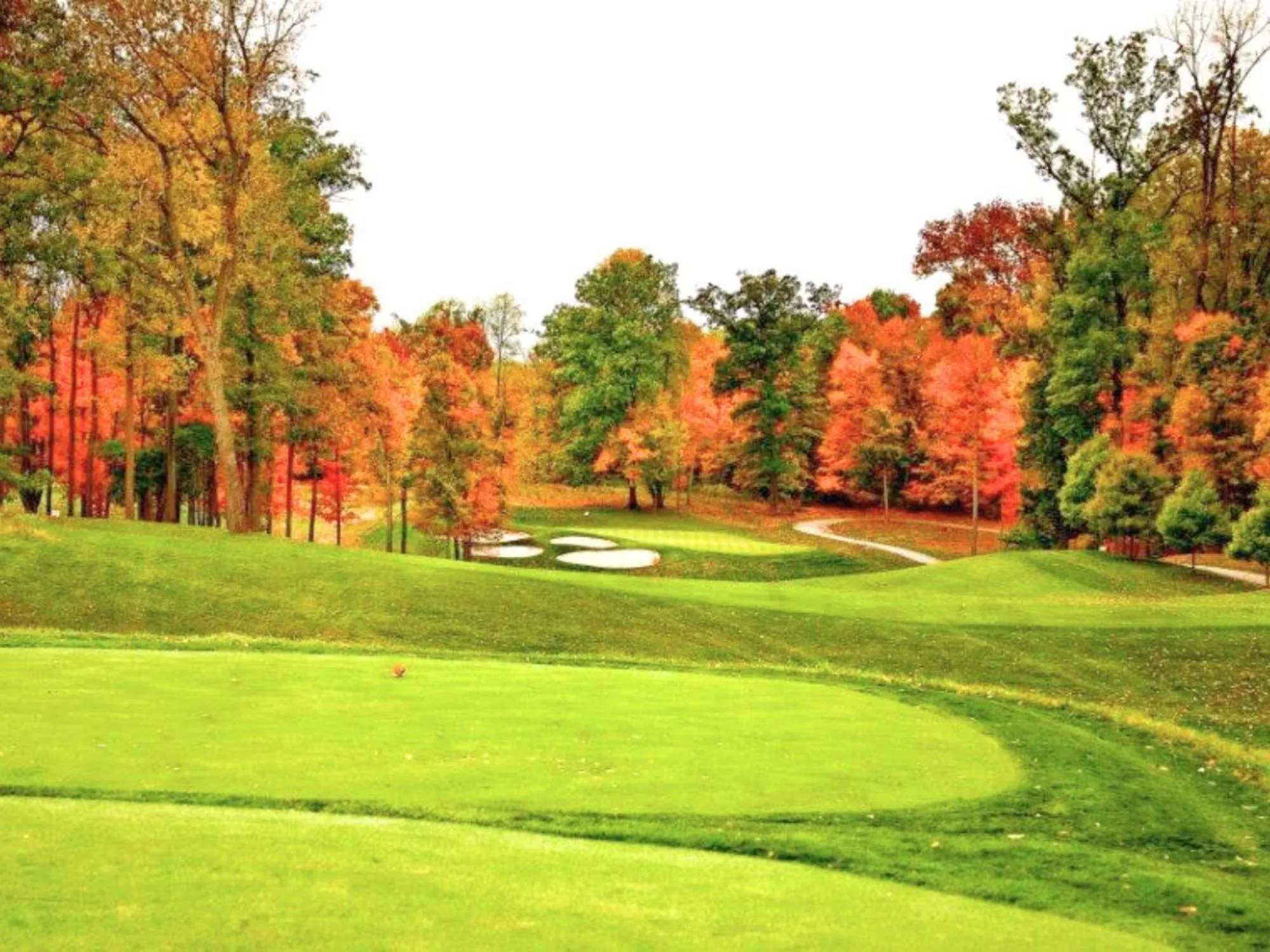 Golfcourse in Fort Harrison State Park Inn