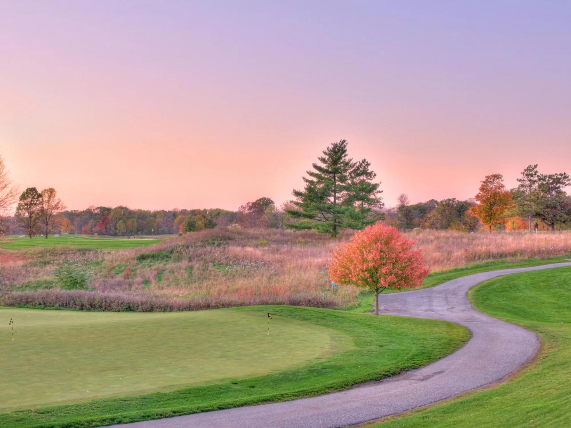 Golfcourse in Fort Harrison State Park Inn