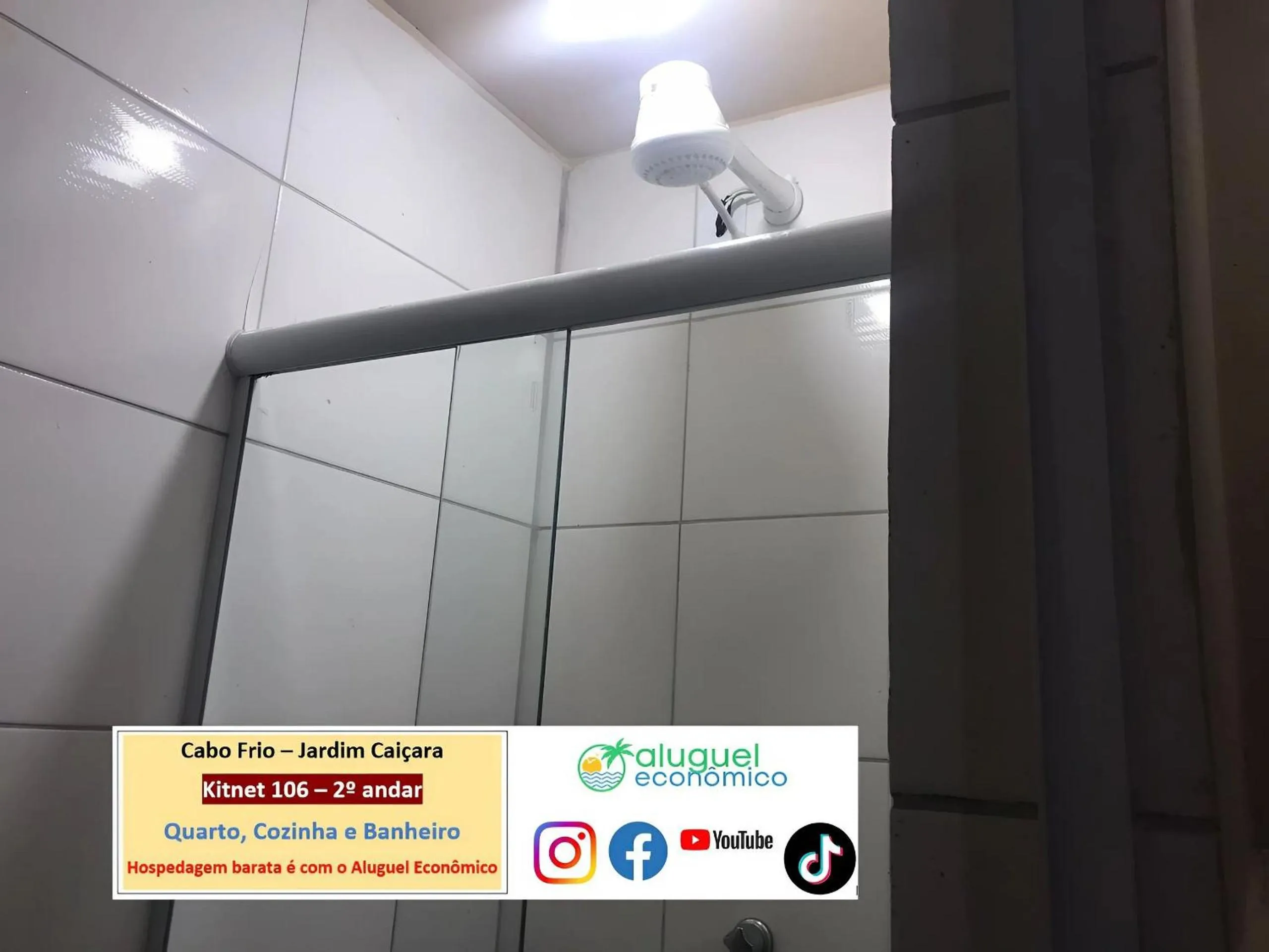 Toilet in Cabo Frio - Jardim Caiçara - Aluguel Econômico