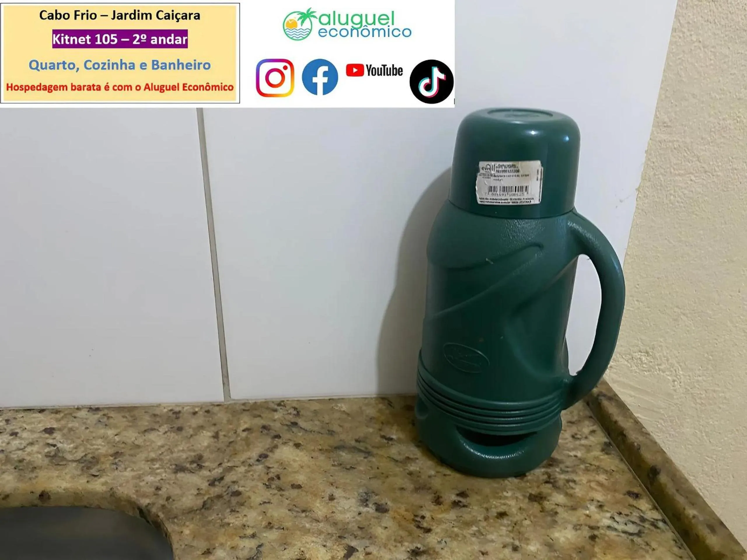 Kitchen or kitchenette in Cabo Frio - Jardim Caiçara - Aluguel Econômico