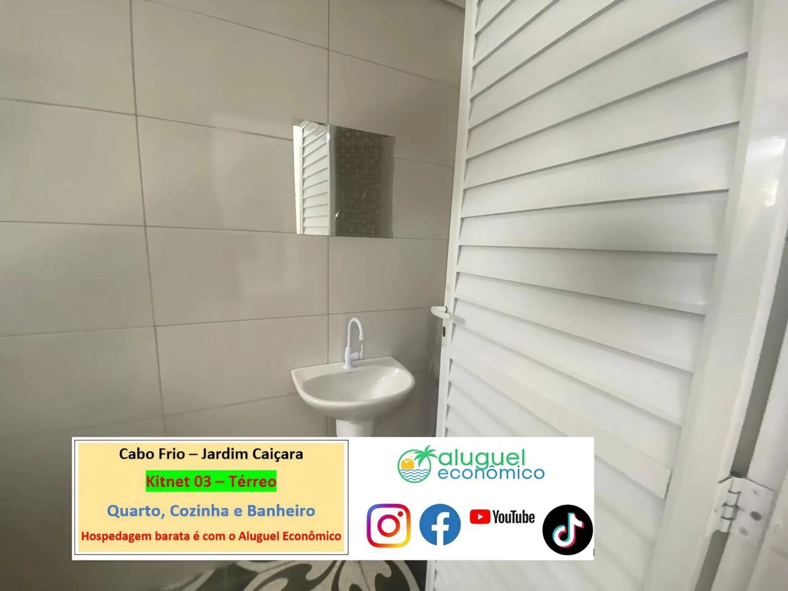 Toilet in Cabo Frio - Jardim Caiçara - Aluguel Econômico