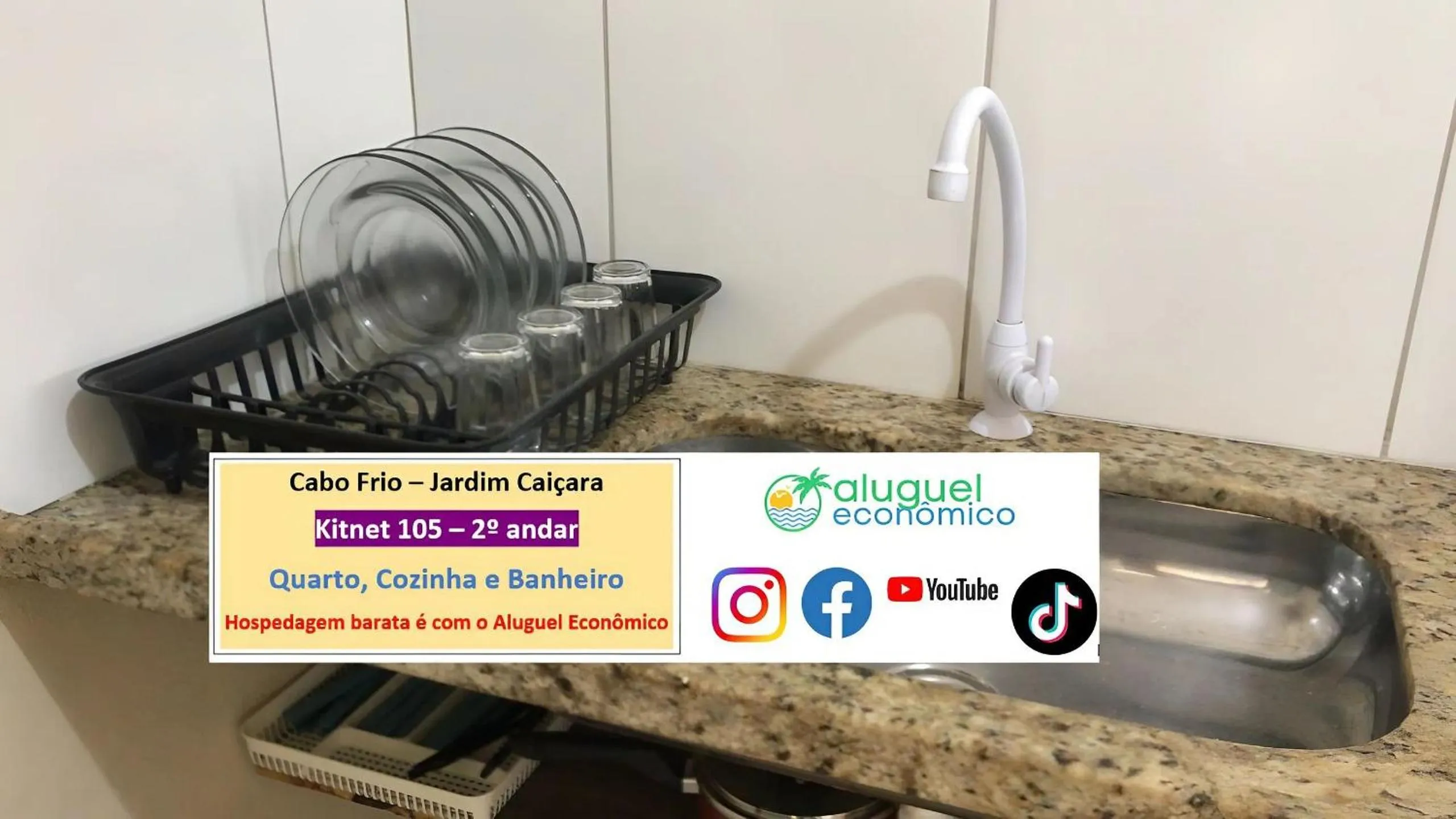 Kitchen or kitchenette in Cabo Frio - Jardim Caiçara - Aluguel Econômico