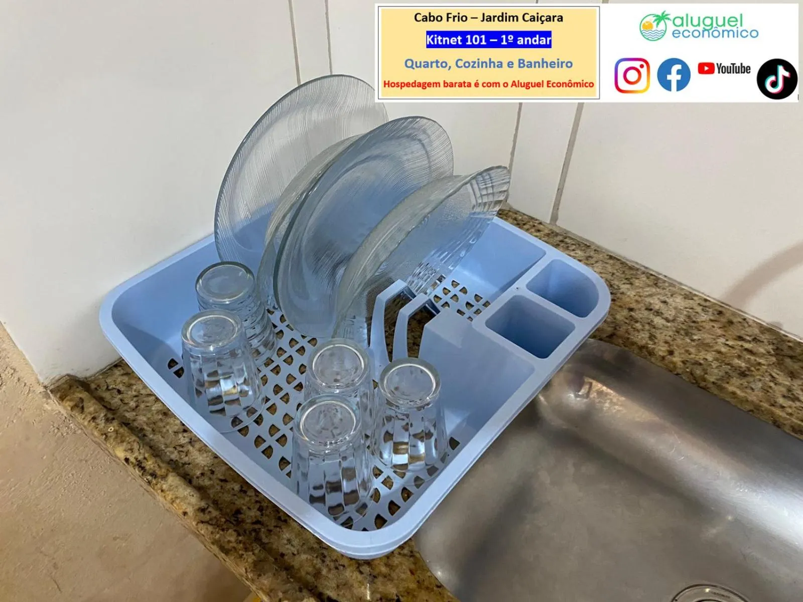 Kitchen or kitchenette in Cabo Frio - Jardim Caiçara - Aluguel Econômico