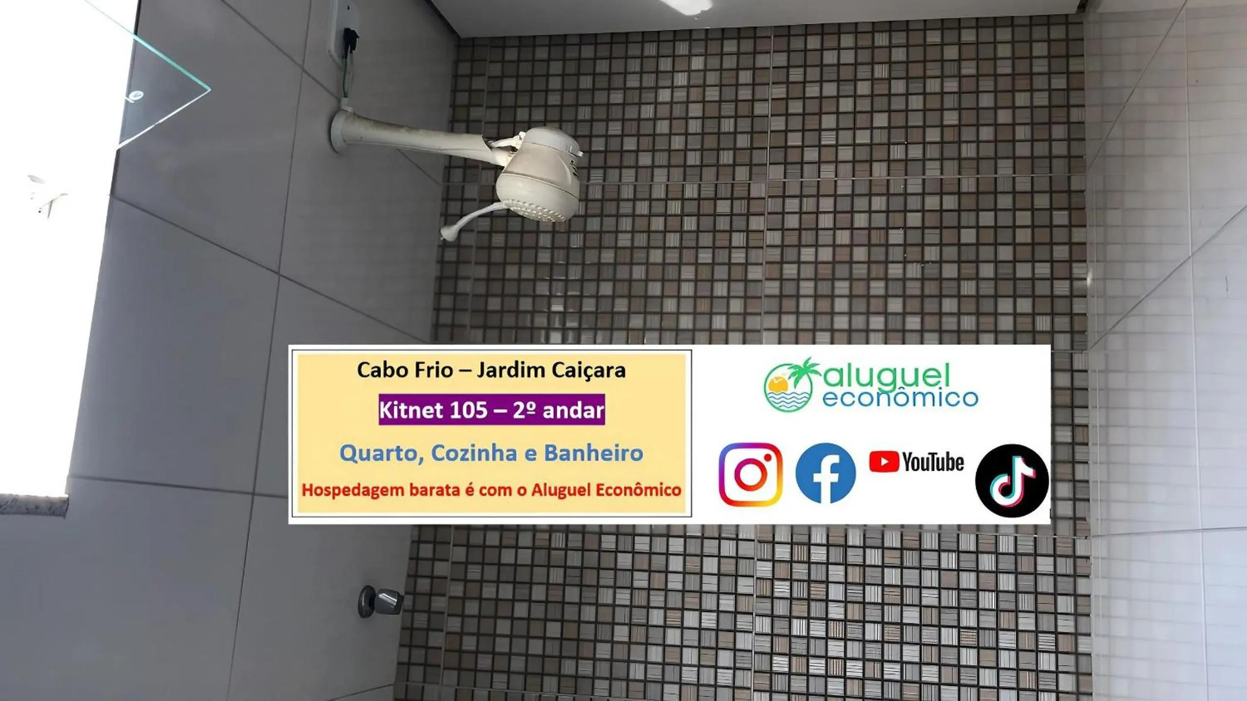 Toilet in Cabo Frio - Jardim Caiçara - Aluguel Econômico