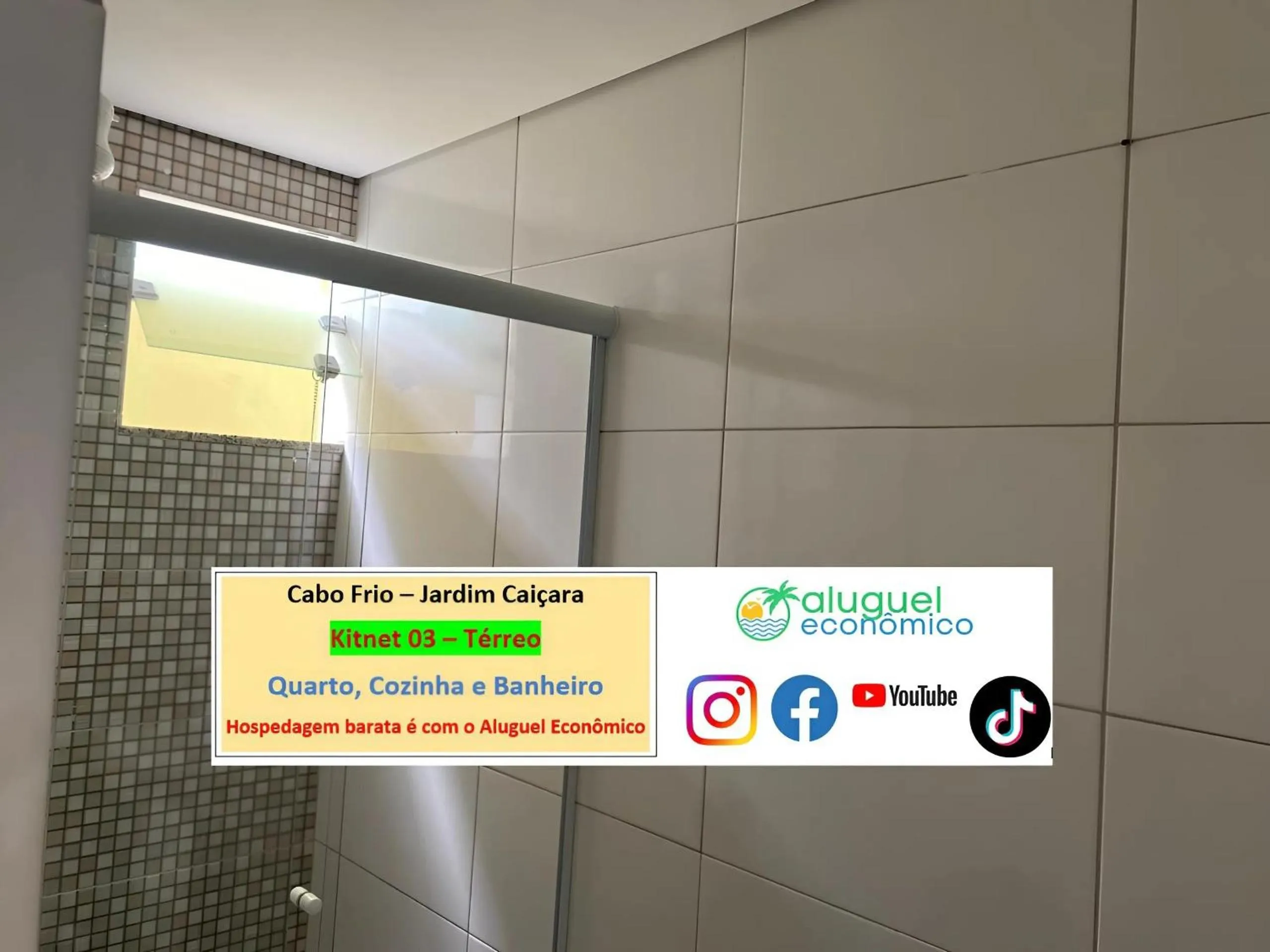 Toilet in Cabo Frio - Jardim Caiçara - Aluguel Econômico